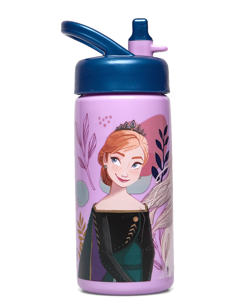 Külmunud - FROZEN, Water bottle with straw - veepudelid - purple - 0