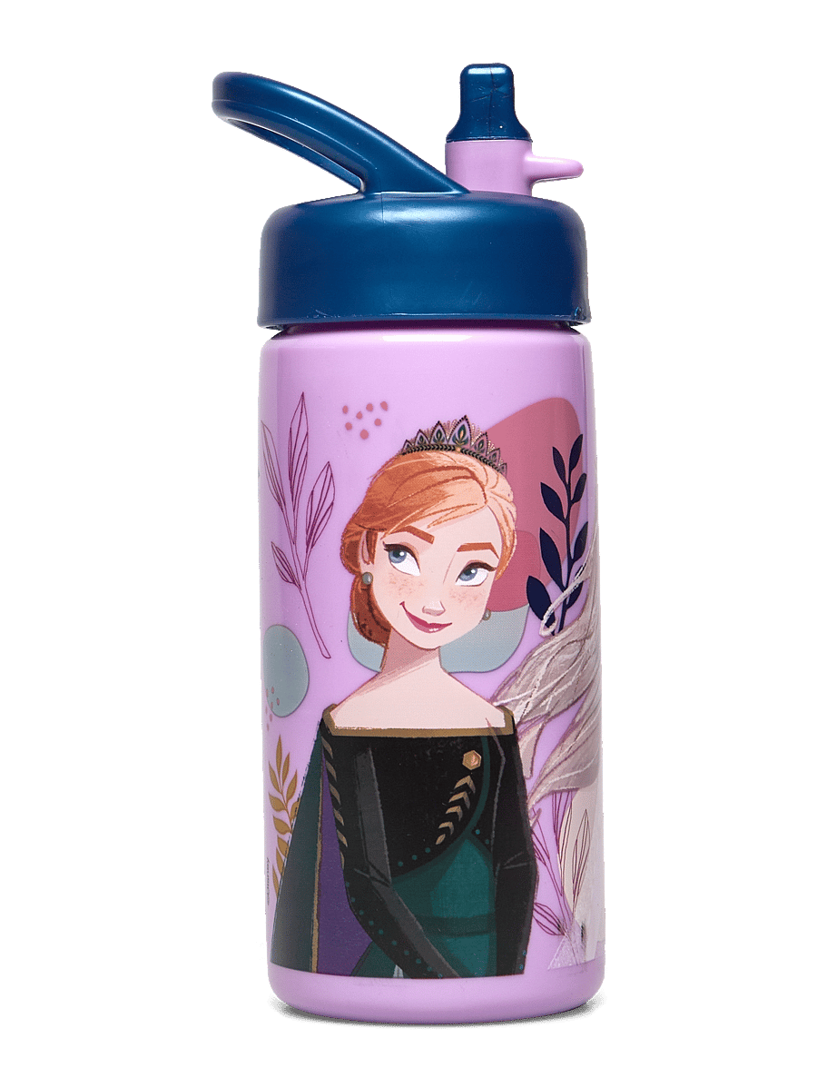 Die Eiskönigin - FROZEN, Water bottle with straw - wasserflaschen - purple - 0