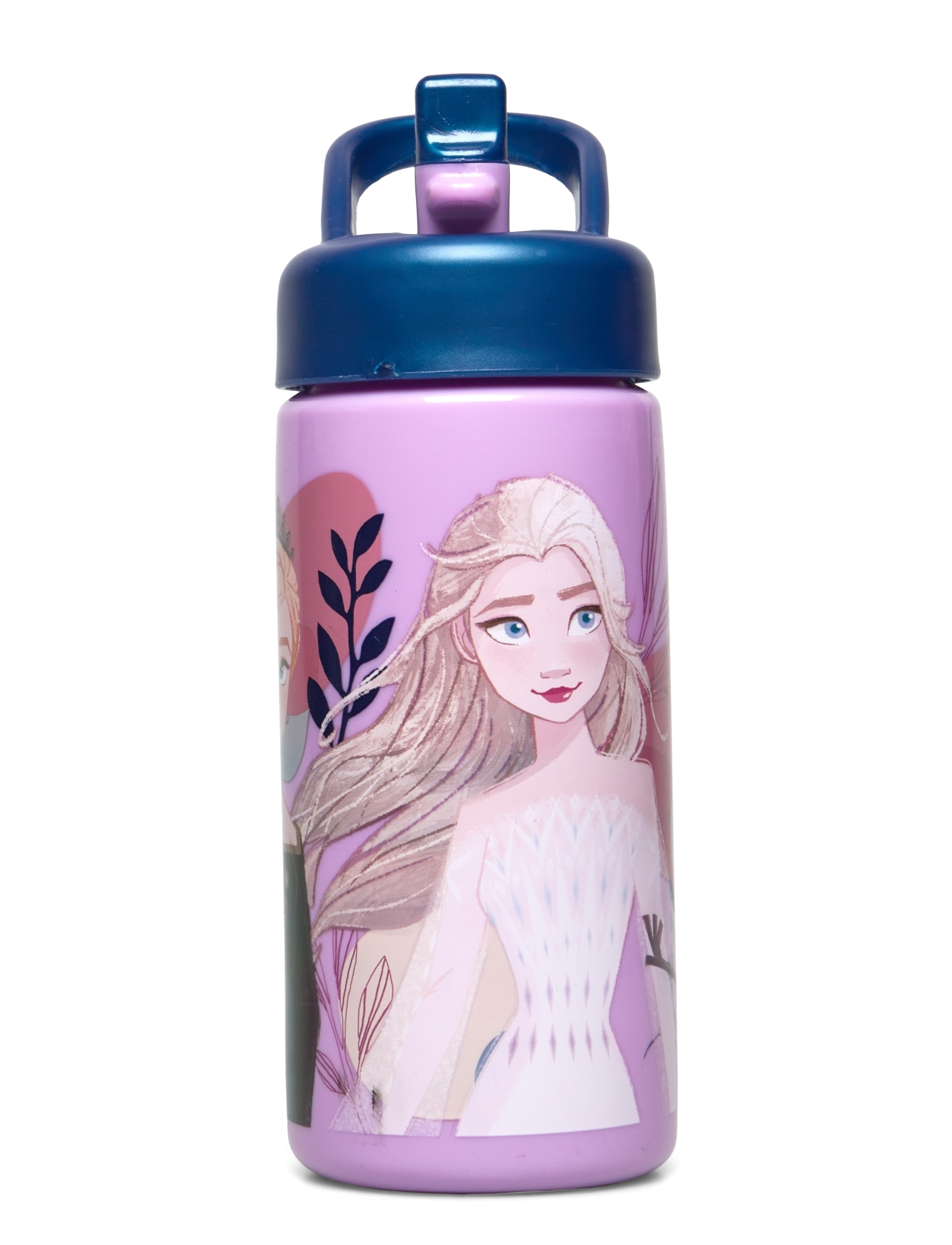 Frost - FROZEN, Water bottle with straw - vattenflaskor - purple - 1