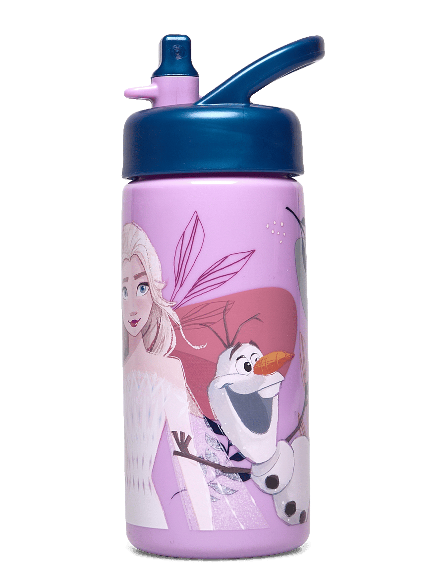 Die Eiskönigin - FROZEN, Water bottle with straw - wasserflaschen - purple - 2