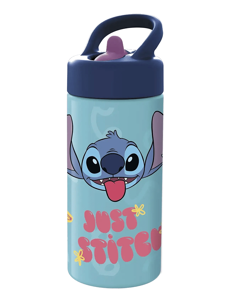 Euromic - STITCH sipper water bottle, 410ml - blue - 0