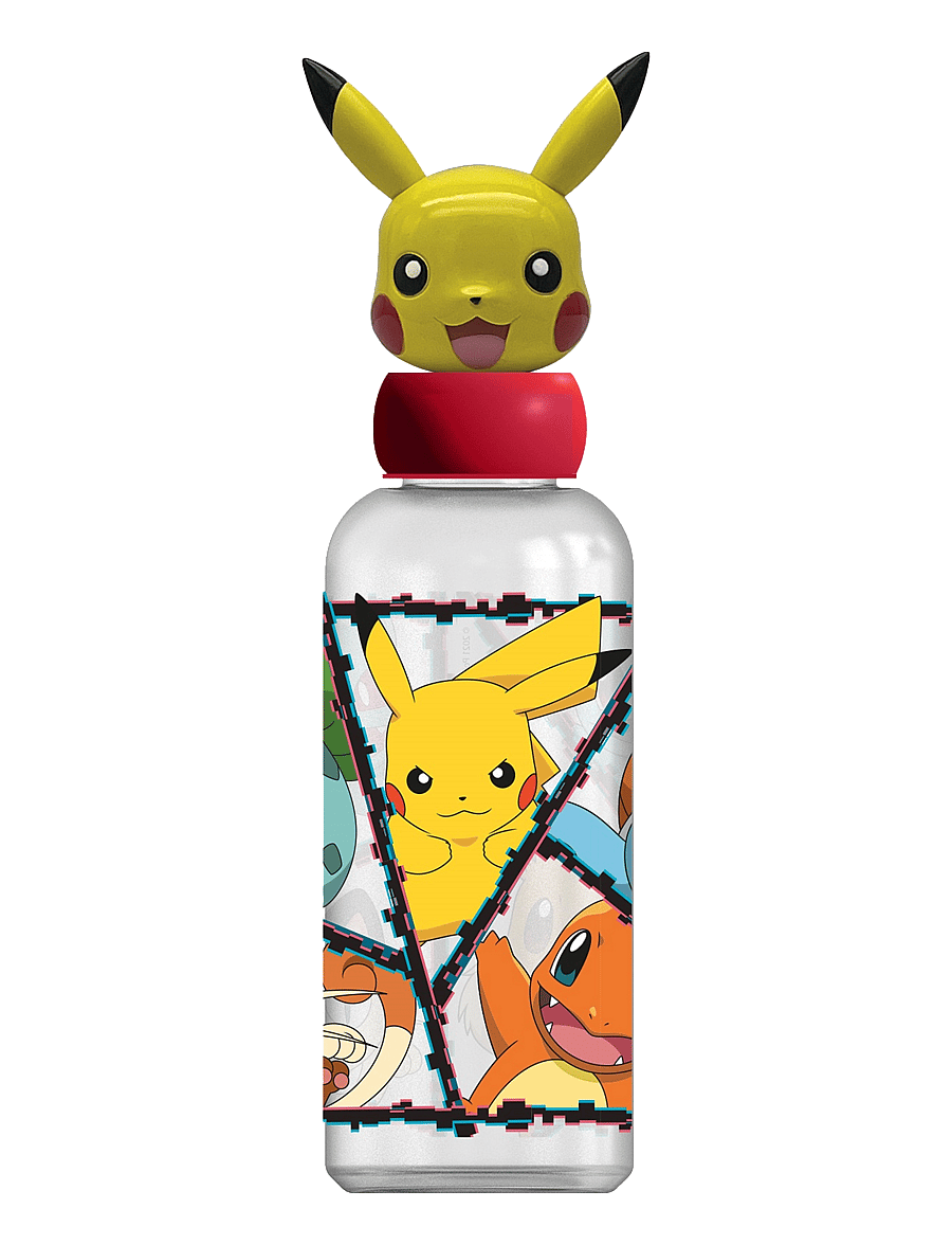 Pokemonai - POKÉMON, 3D figurine bottle, 560 ml - gertuvės - yellow - 0