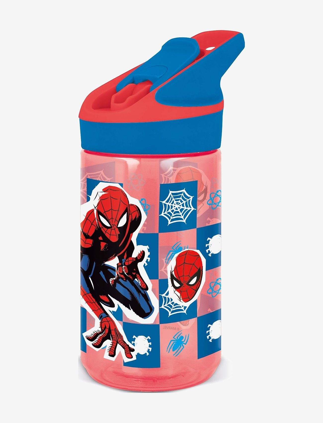 Spider-man - SPIDERMAN, Tritan premium vandflaske, 480ml - vandflasker - red - 0