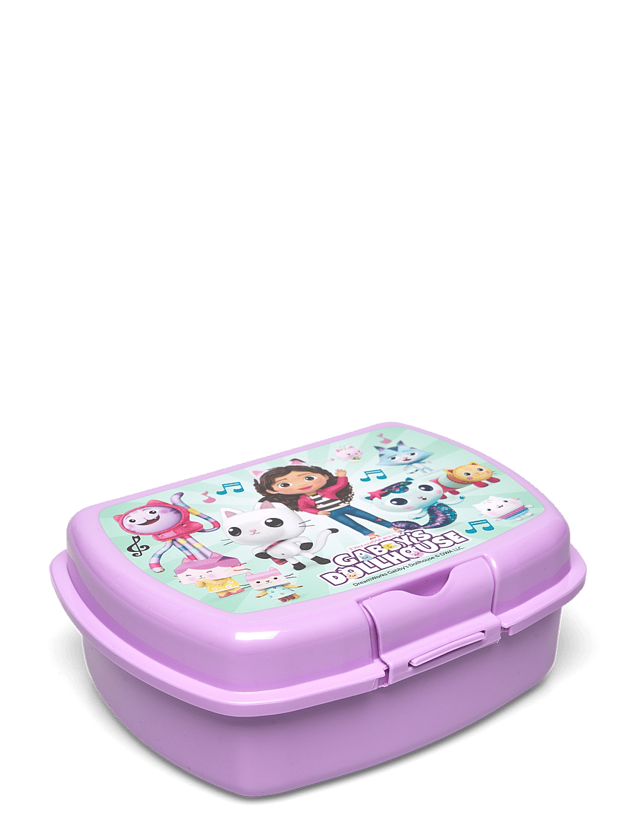 Gabby dockskåp - GABBYS DOLLHOUSE, Urban sandwich box - lunchlådor - purple - 0