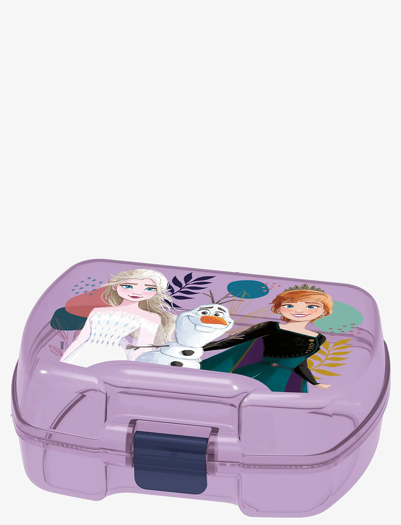 Die Eiskönigin - FROZEN premium sandwich box,18 x 14 x 7.5 cm - brotdosen - purple - 0