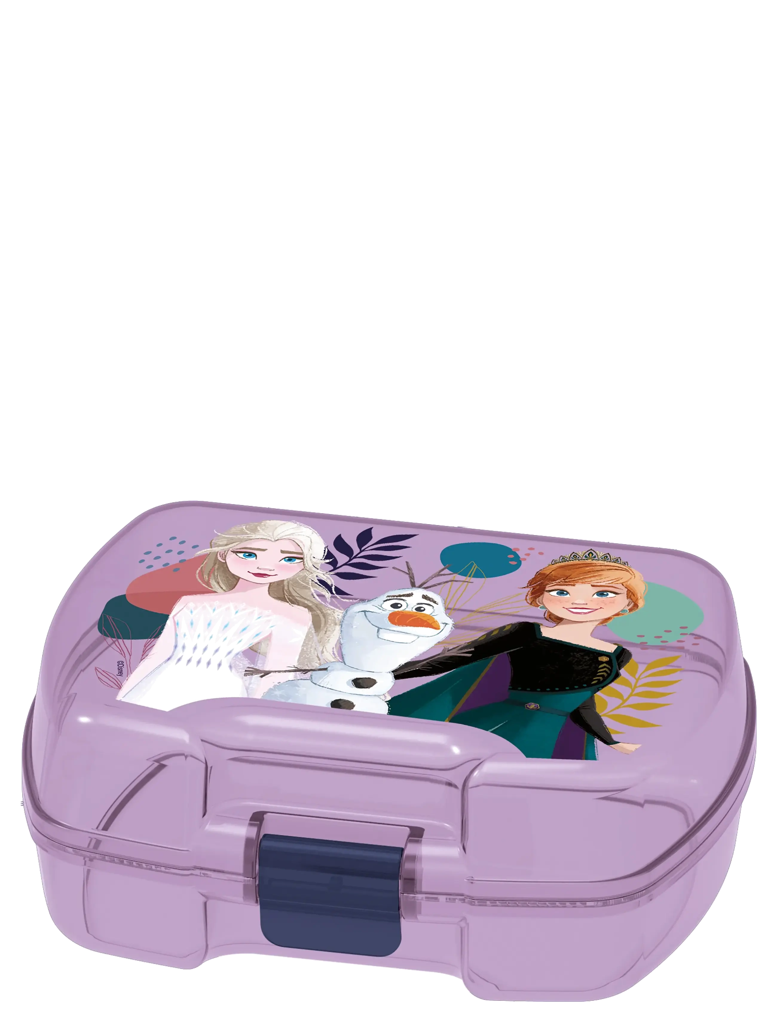 FROZEN premium sandwich box,18 x 14 x 7.5 cm - PURPLE