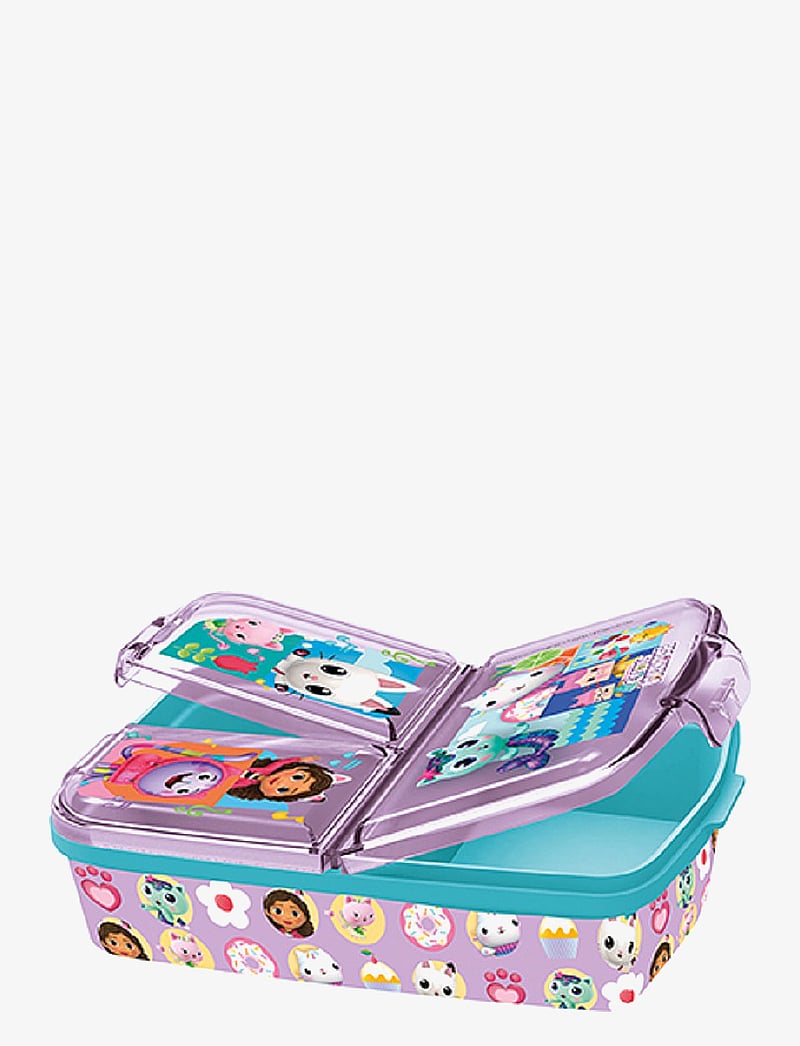 Euromic - GABBY'S DOLLHOUSE, Multi compartm sandwich box - die niedrigsten preise - purple - 0