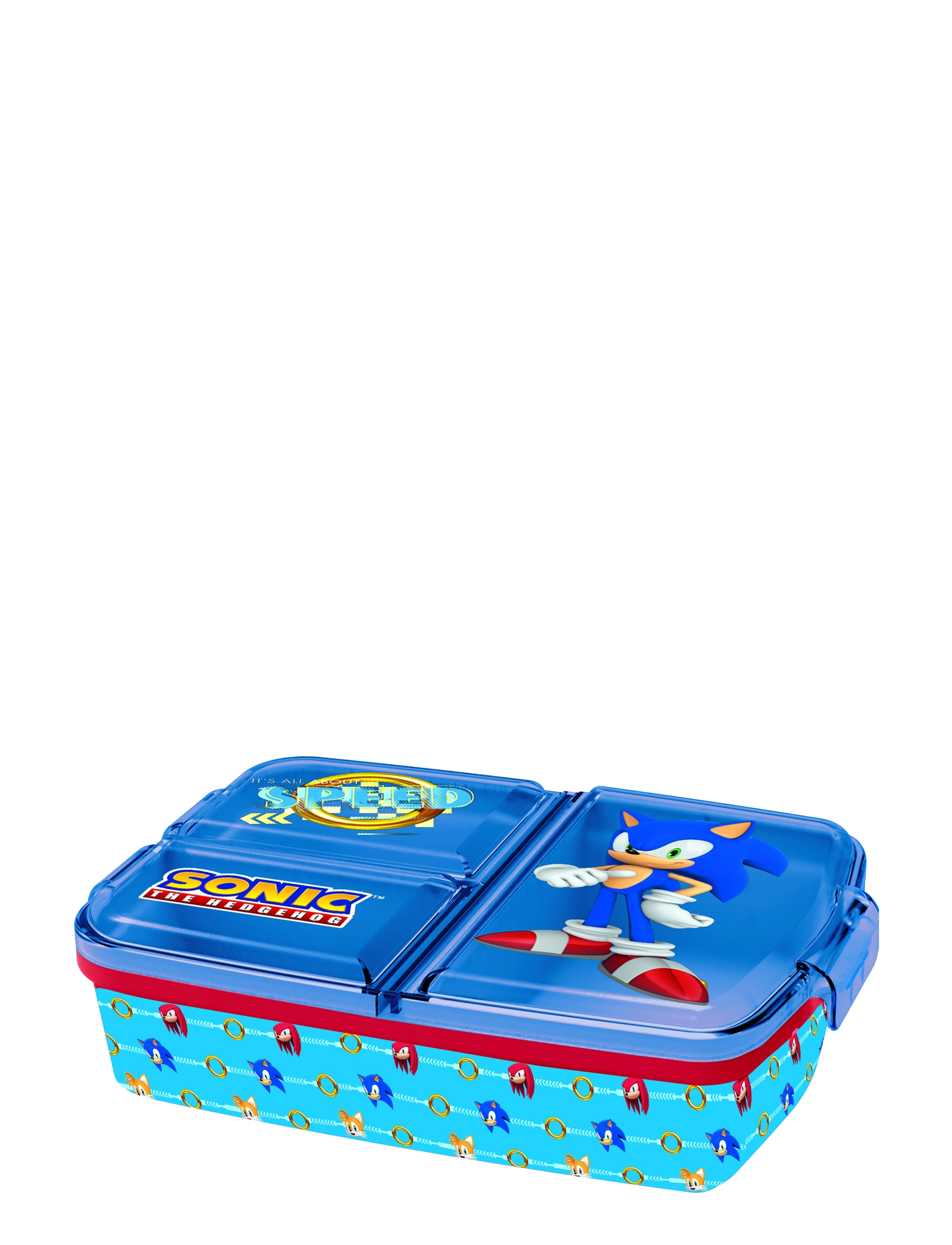 EUROMIC Sonic, Multi Rum Sandwich Boks Blau - One Size - Kinder