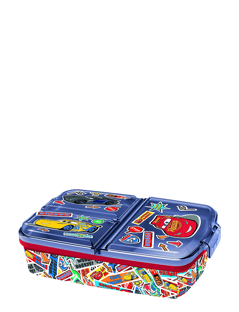 Autod - CARS, Multi compartment sandwich box - lõunasöögikarbid - blue - 0
