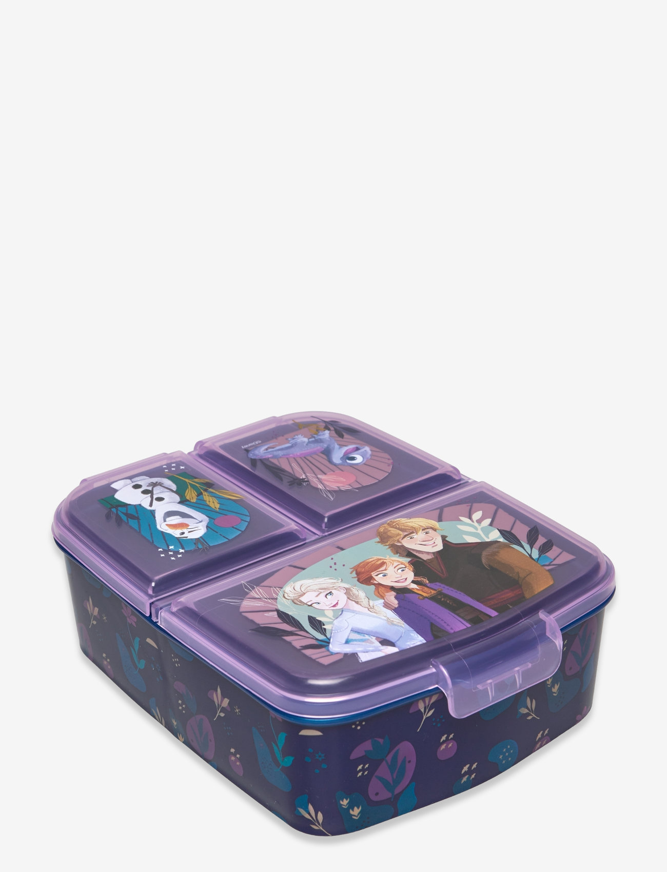 Frost - FROZEN, Multi compartment sandwich box - lunchlådor - purple - 0