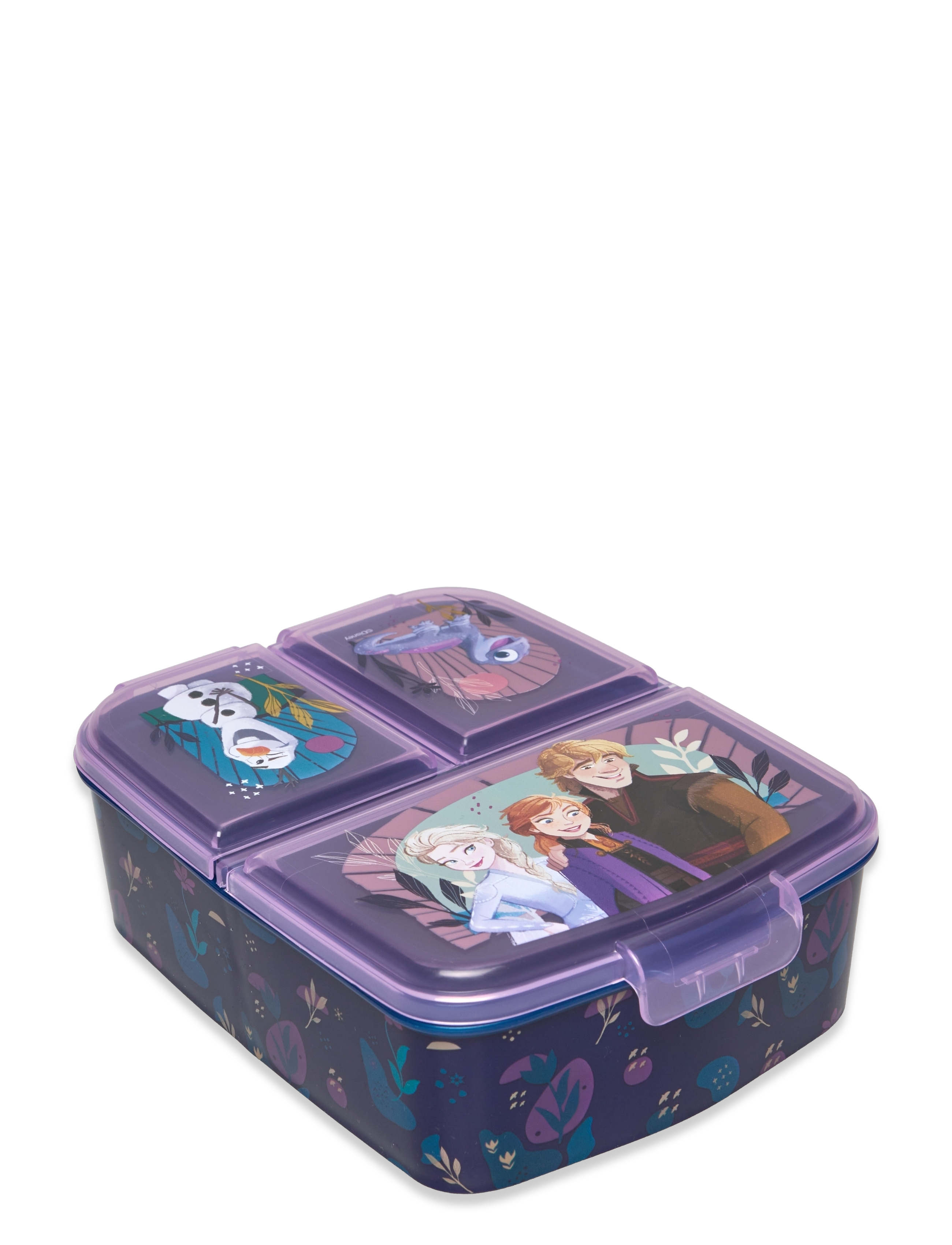 FROZEN, Multi compartment sandwich box - PURPLE