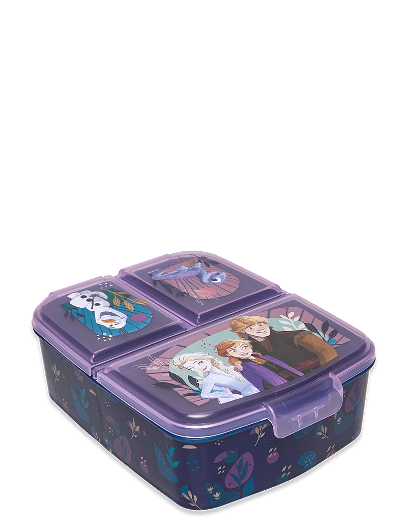 Frozen - FROZEN, Multi compartment sandwich box - lunch trommel - purple - 0