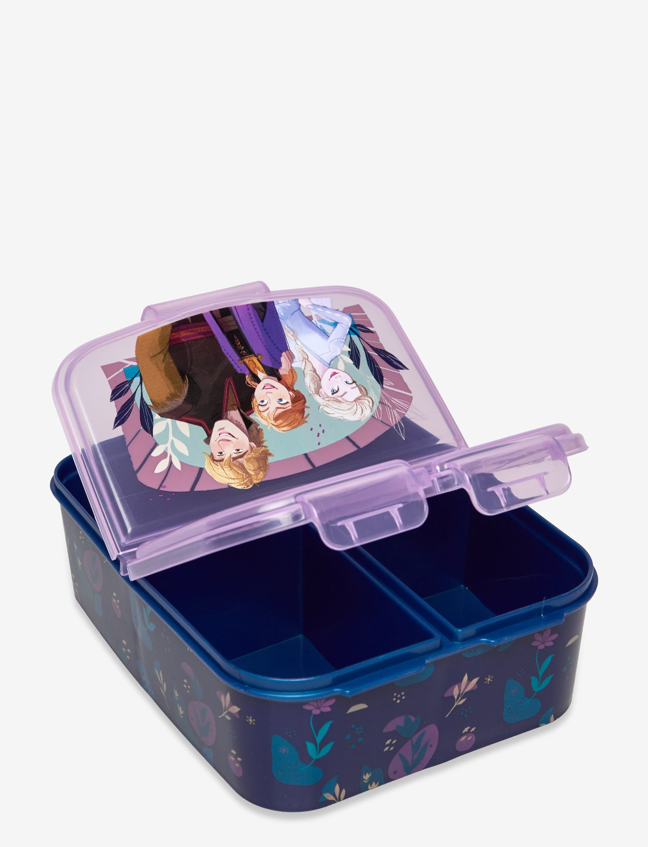 Frost - FROZEN, Multi compartment sandwich box - lunchlådor - purple - 1