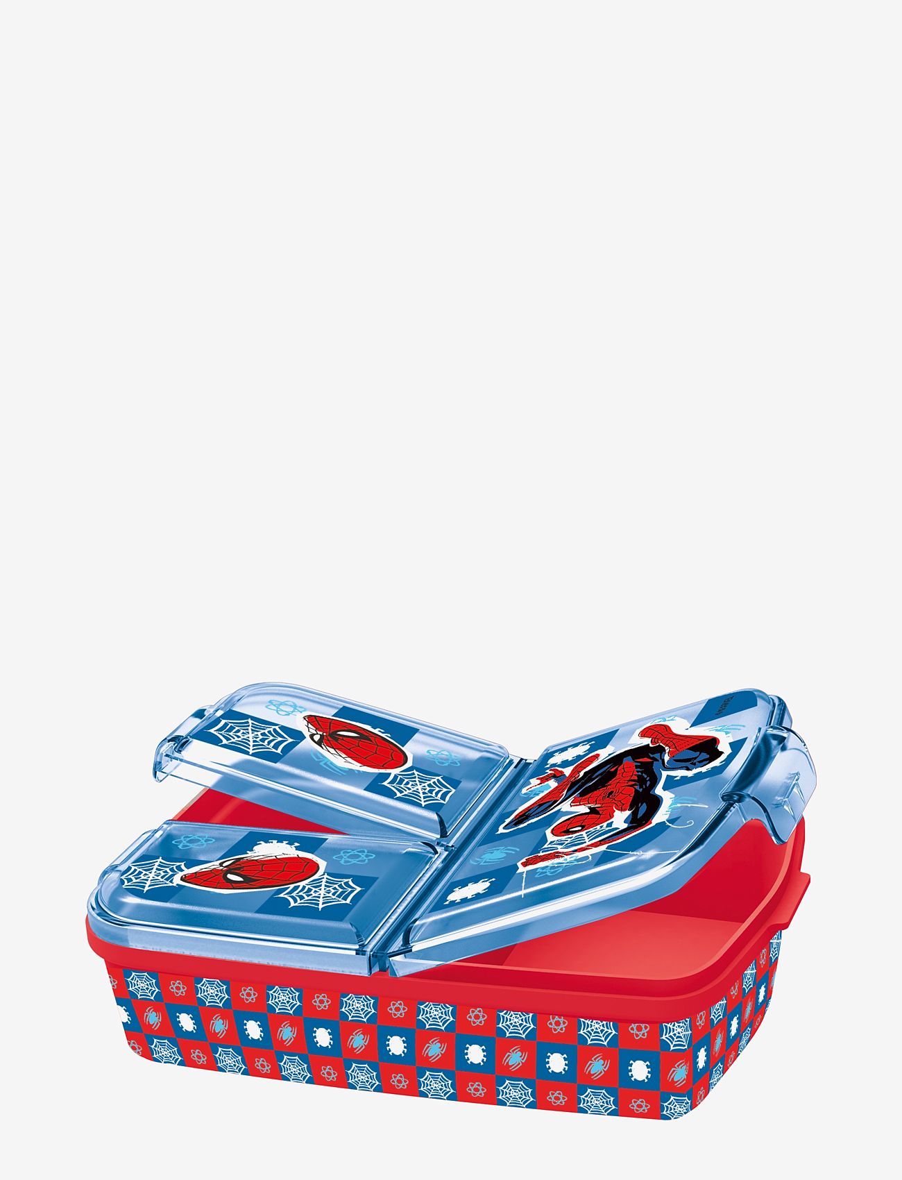 Spider-man - SPIDERMAN, Multi compartment sandwich box - lunch boxes - blue - 0