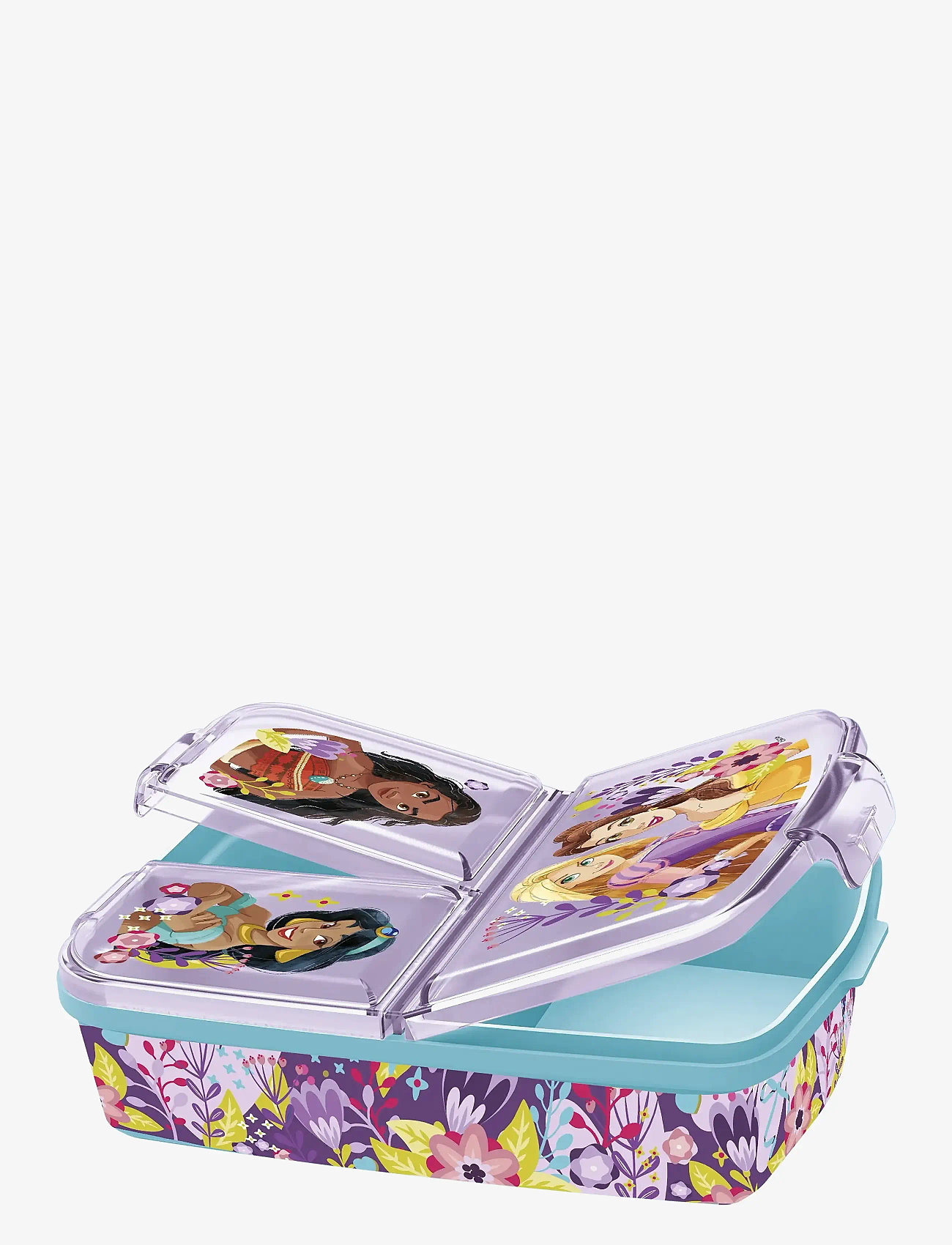 Princesses - DISNEY PRINCESS Multi-compartment sandwich box - lunch boxes - pink - 0
