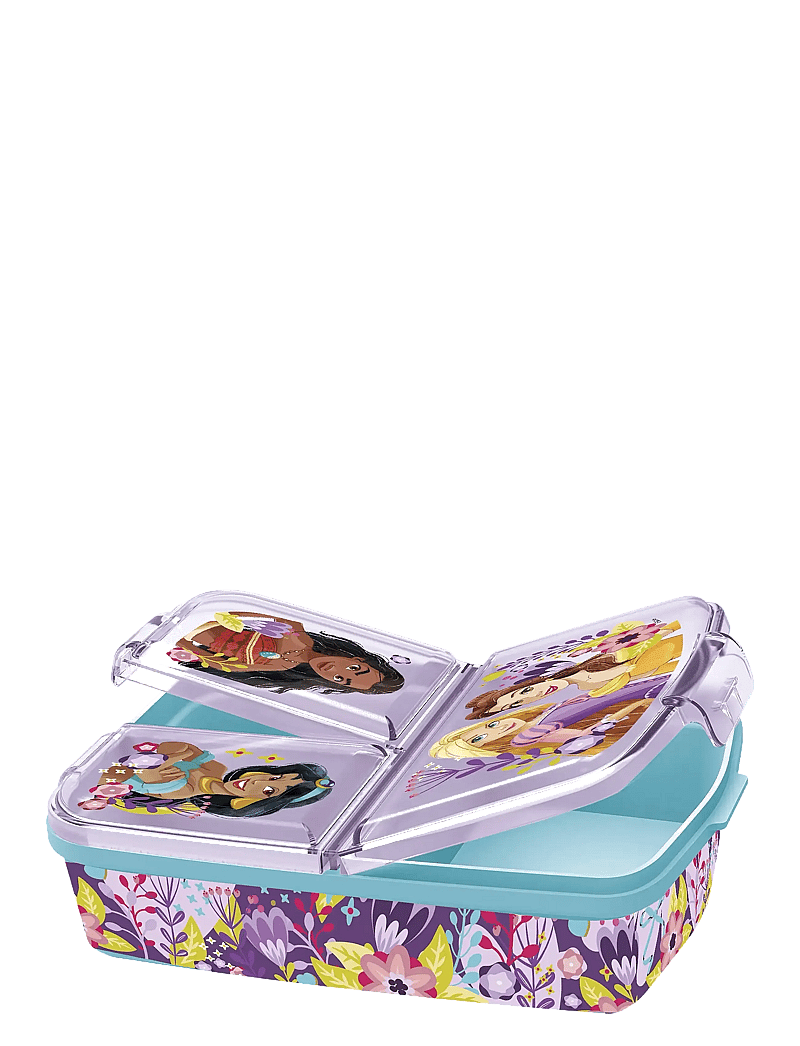 Princesės - DISNEY PRINCESS Multi-compartment sandwich box - priešpiečių dėžutės - pink - 0