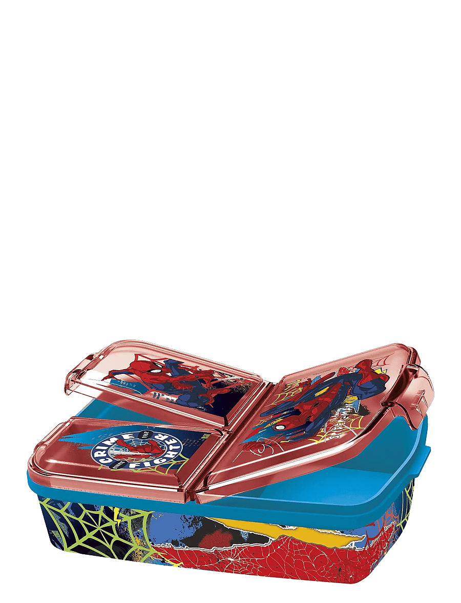 Žmogus-voras - SPIDERMAN Multi-compartment lunch box NEW - priešpiečių dėžutės - red - 0