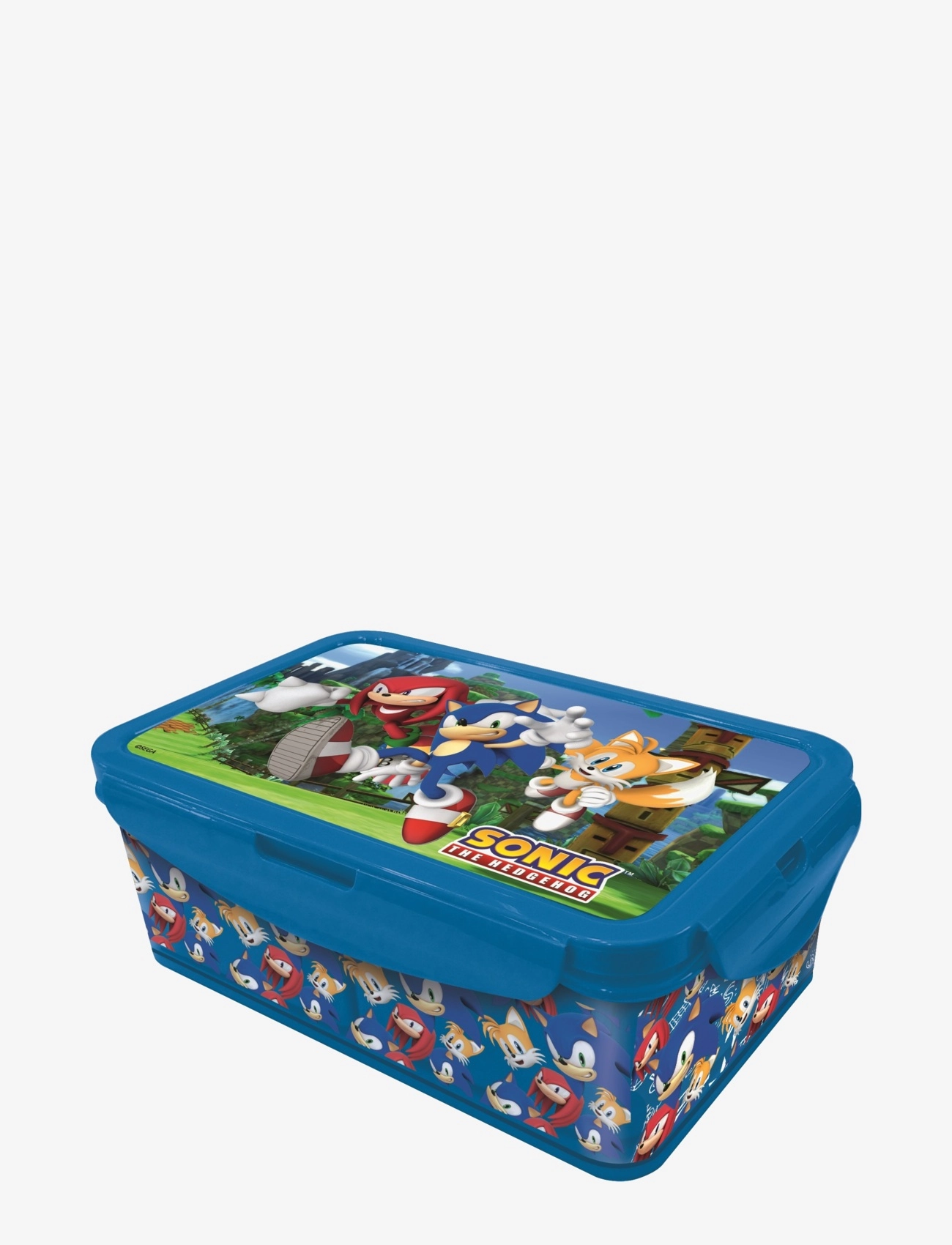 Sonic Sonic, Madkasse Med Aftagelige Rum, One Size, Blue, Måltidstid > Madkasser, Børn