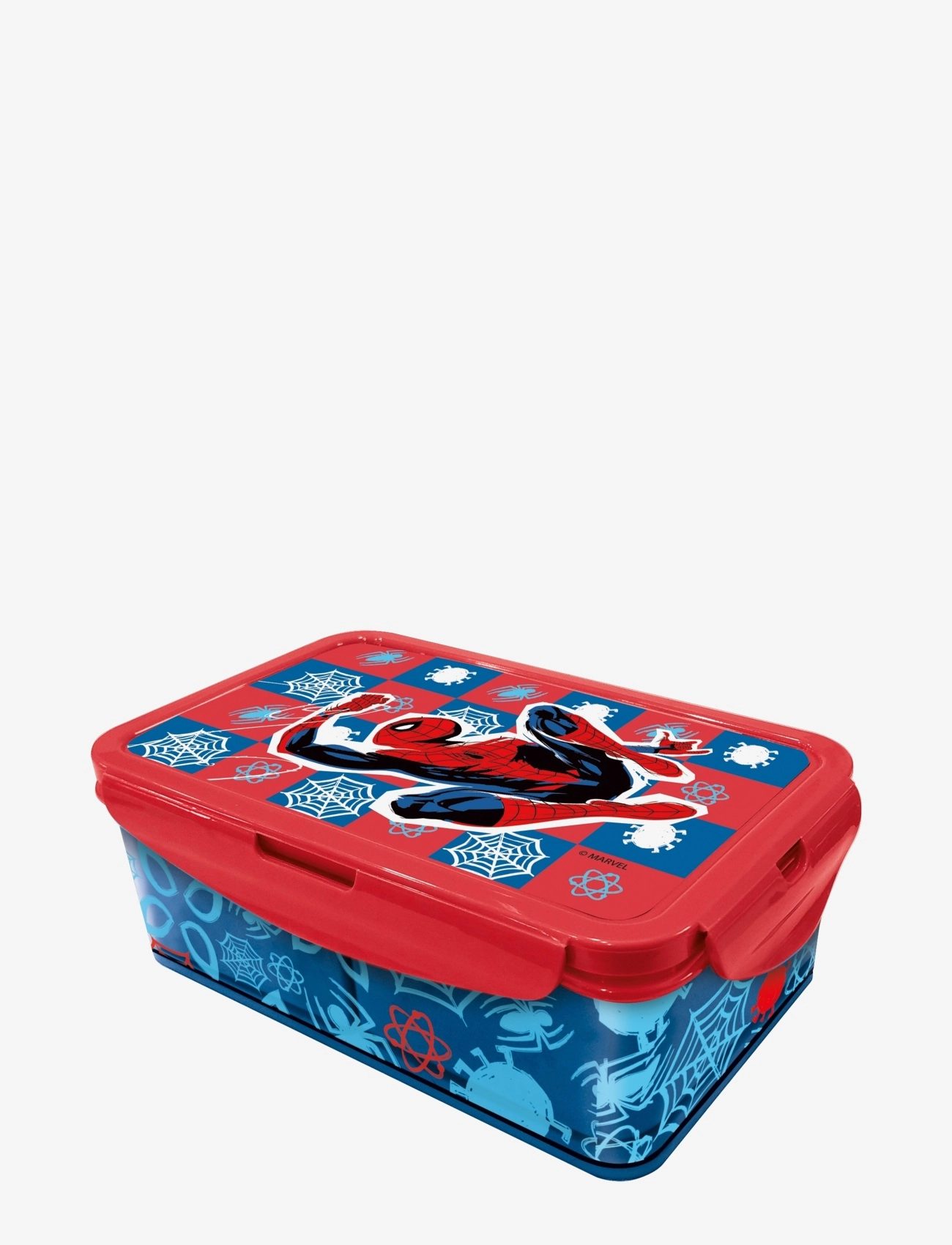 Spider-man SPIDERMAN, Madkasse med aftagelige rum - Spisetid - RED / multi