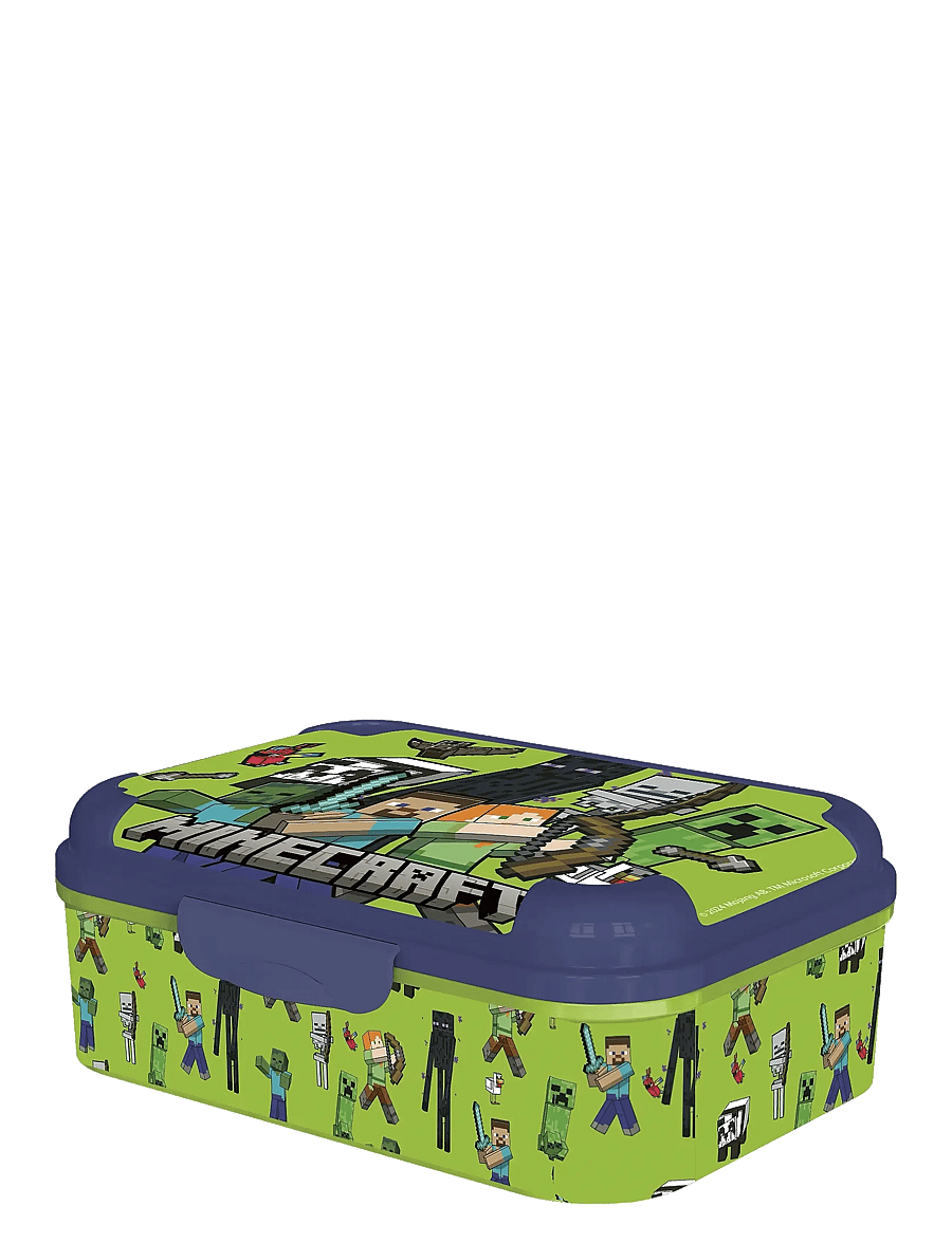 Minecraft - MINECRAFT Asker Lunch box, 17 x 13.5 x 6.2 cm - green - 0
