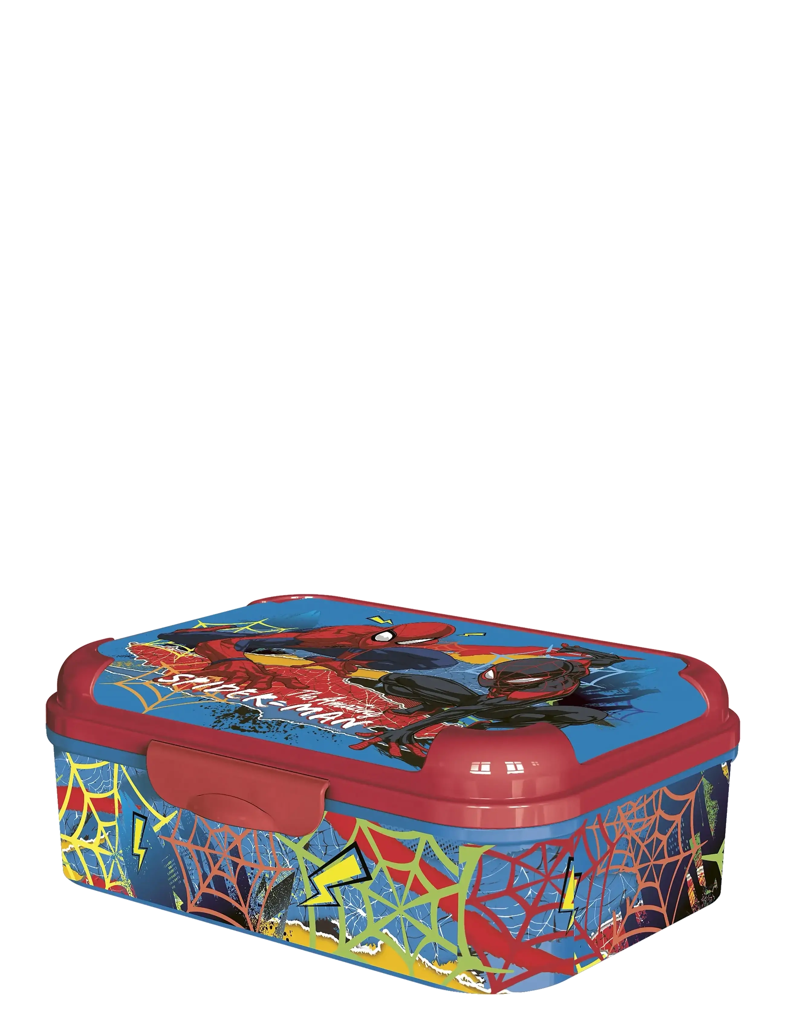 Spider-man Spiderman Asker Madkasse, One Size, Multi/patterned, Måltidstid > Madkasser, Børn