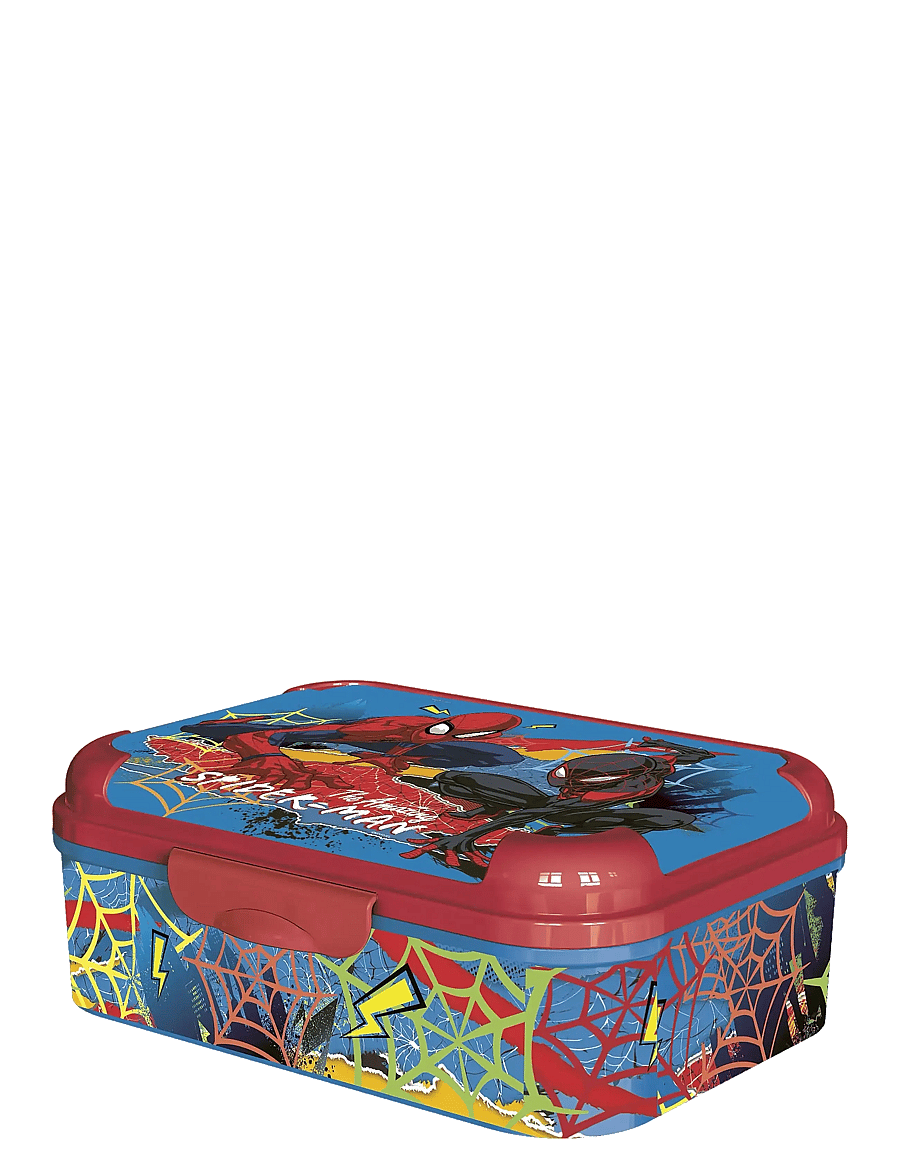 Spider-man - SPIDERMAN Asker Lunch box, 17 x 13.5 x 6.2 cm - brotdosen - blue - 0