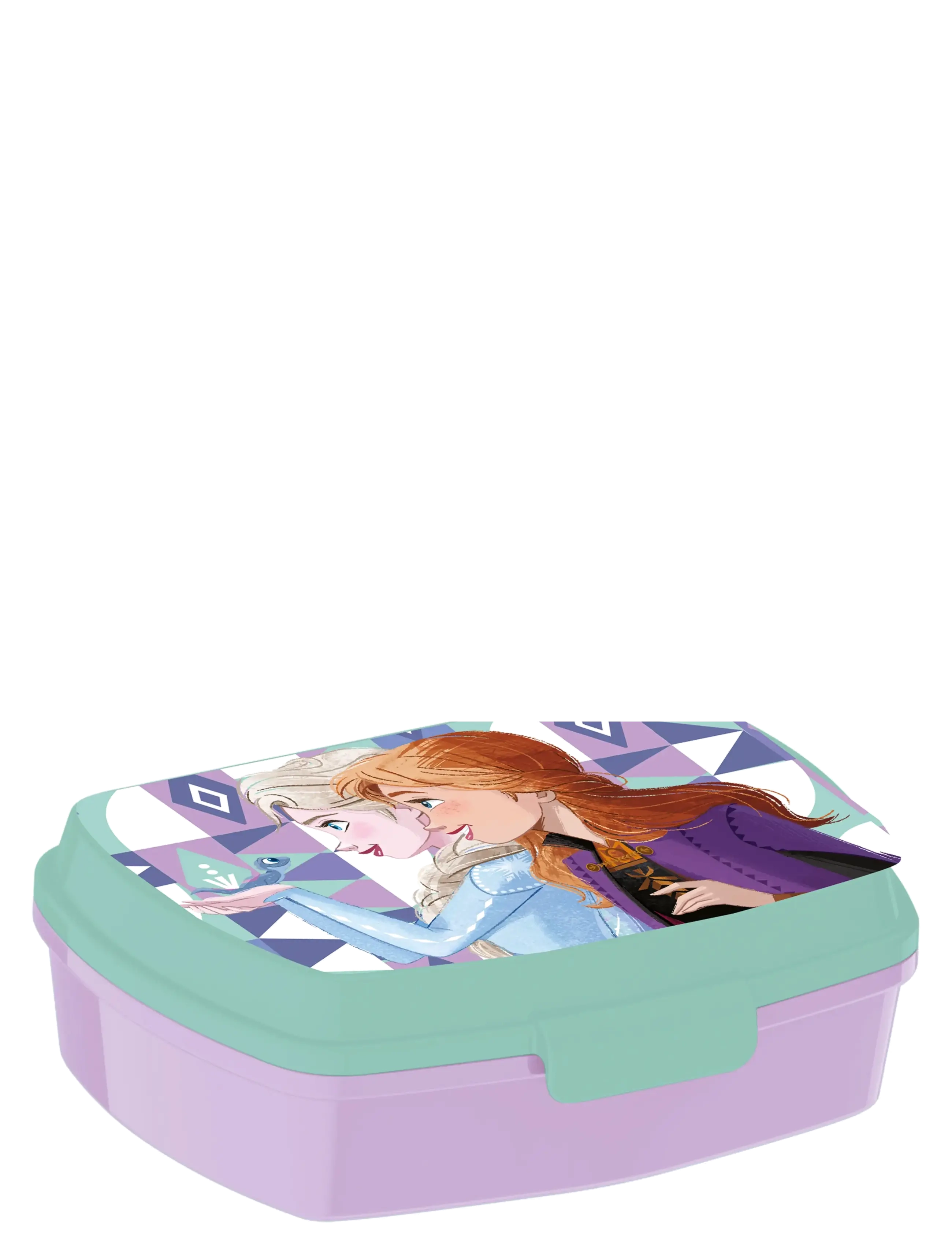 FROZEN II Funny sandwich box - NEW - PURPLE