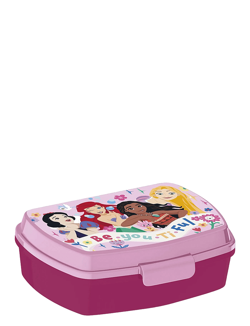 Prinzessinnen - DISNEY PRINCESS Funny sandwich box - brotdosen - pink - 0