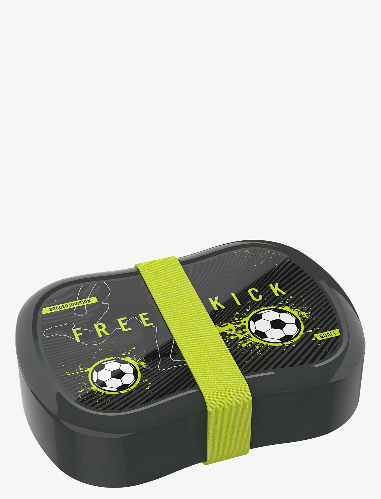 Fodbold - Lunch Buddies fodbold madkasse - madkasser - black - 0