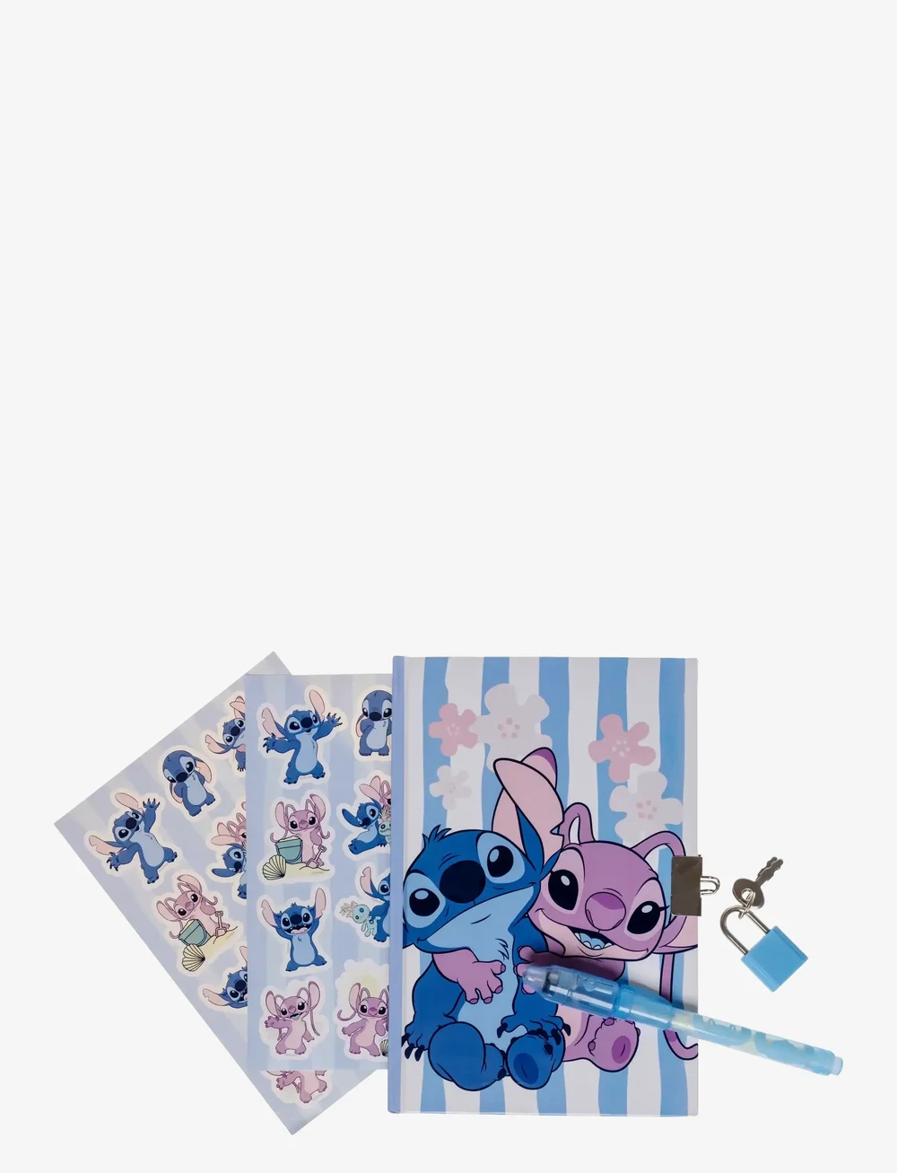 Lilo & Stitch - STITCH, Secret Diary w/magic ink pen, gift box - kalender & notizbücher - yellow - 1