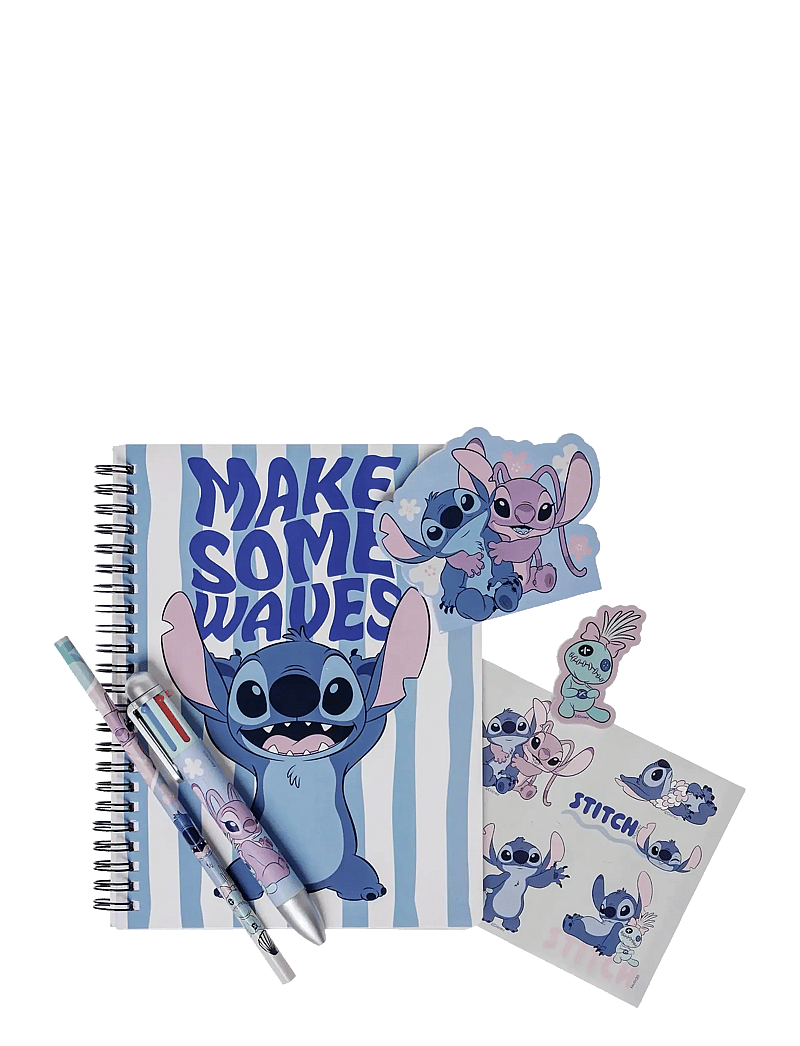 Lilo ja Stitch - STITCH, Writing Set, w/multi-col. pen - kirjatarbed - blue - 1