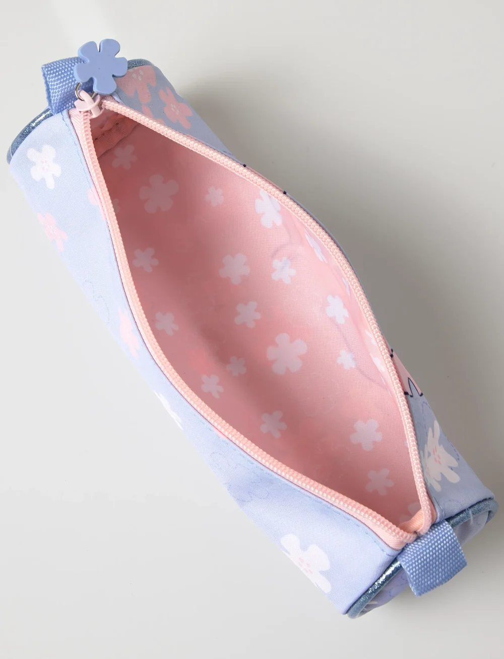 Lilo & Stitch - STITCH, Round pencil case, 22 x 7 cm - federmäppchen - blue - 3