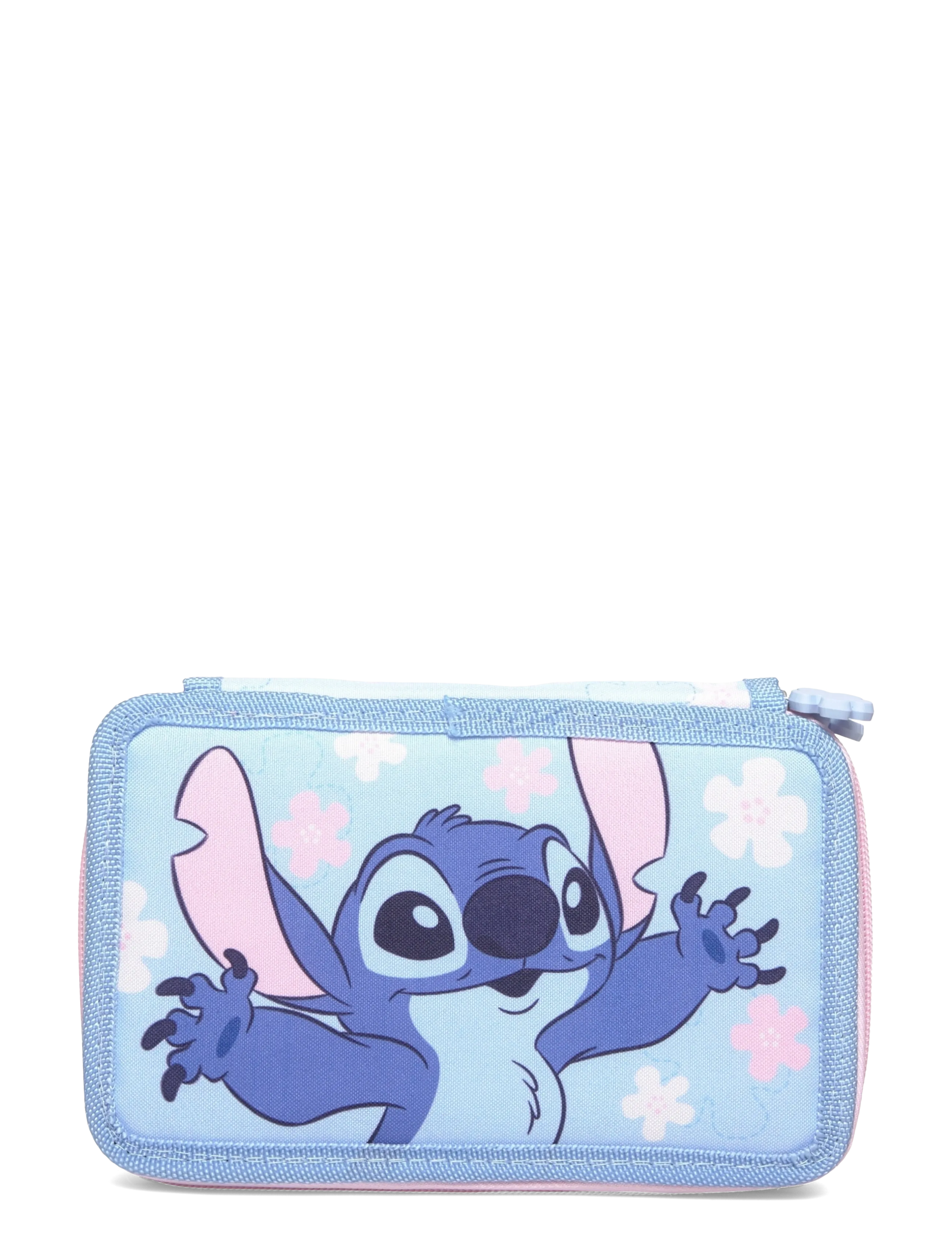 Lilo & Stitch Stitch, Fyldt Dobbelt Penalhus, Børn, Stitch Fyldt Dobbelt Penalhus, Blå, Str: ONE SIZE