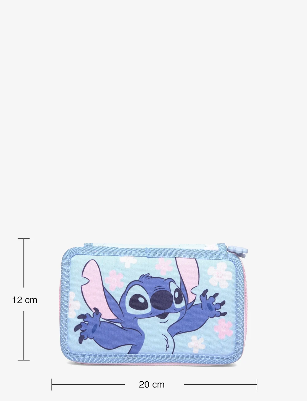 Lilo & Stitch - STITCH, Filled double pencil case - federmäppchen - blue - 5