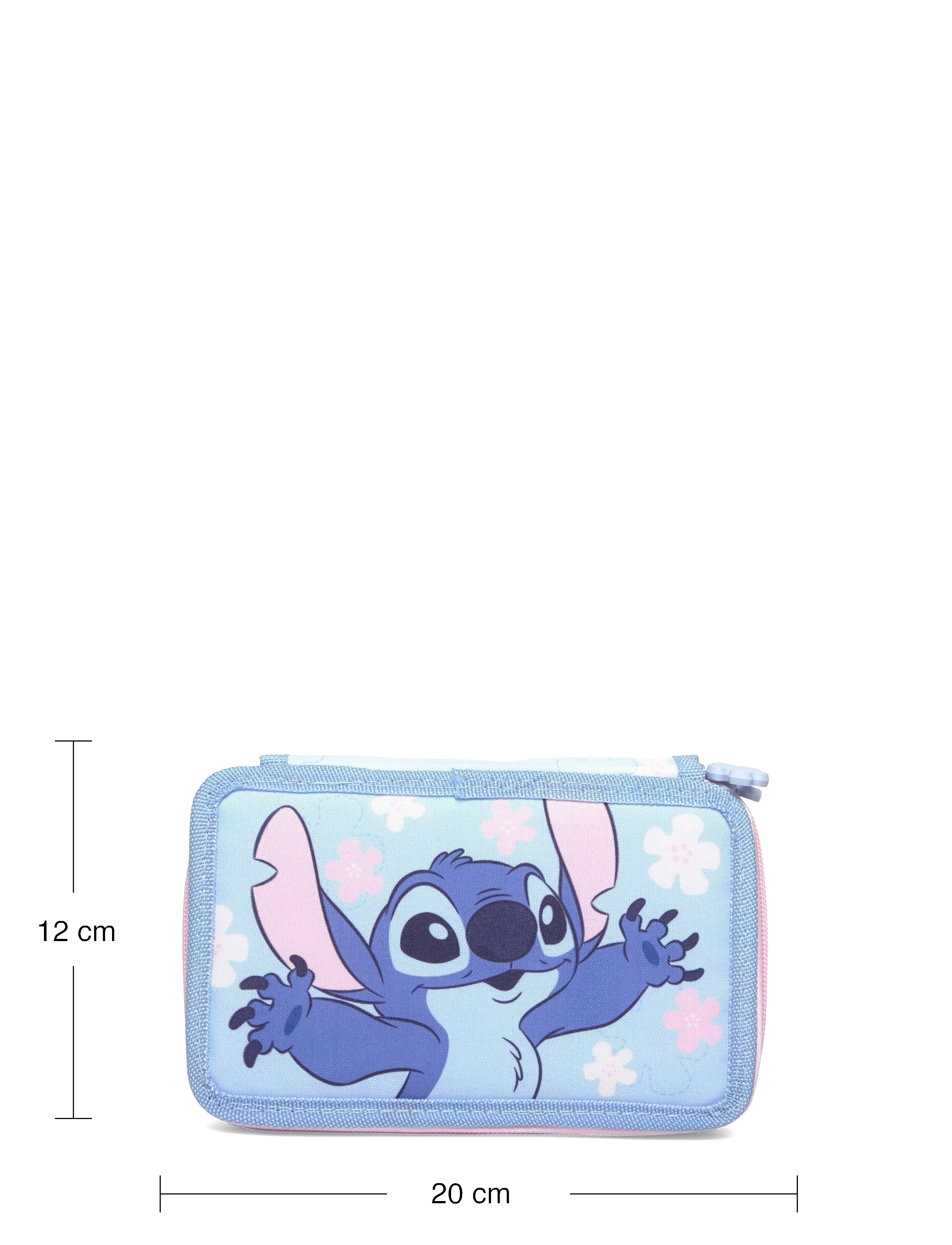 Lilo & Stitch - STITCH, Filled double pencil case - federmäppchen - blue - 5