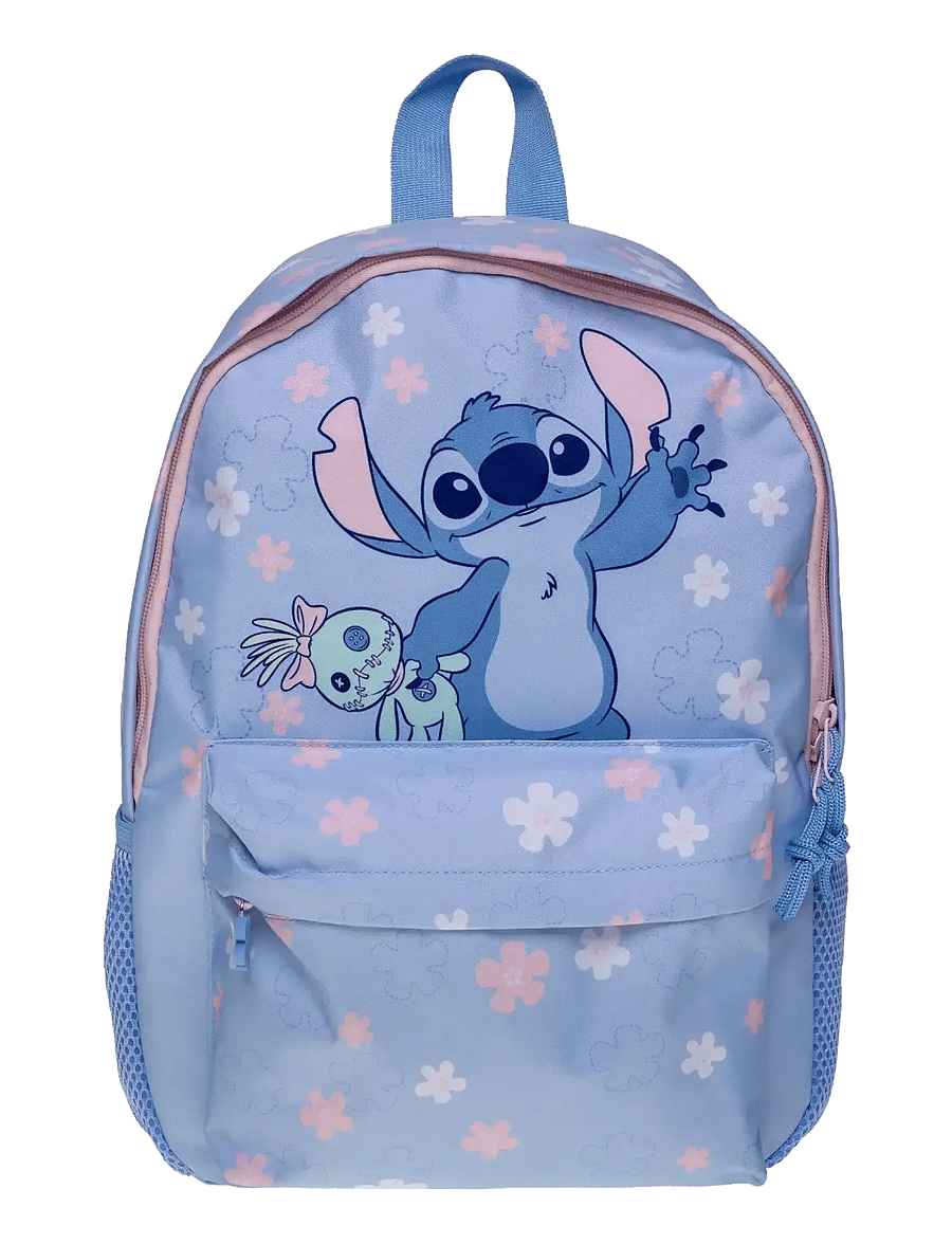 Lilo & Stitch - STITCH, Backpack H38 x W28 x D13 cm - schultaschen - blue - 0