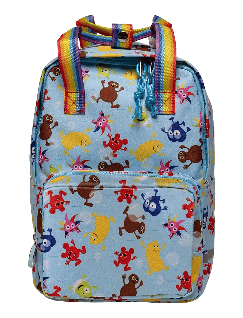 Babblarna - BABBLARNA, Small backpack 29 x 20 x 13 cm 7 L - skolas somas - blue - 0