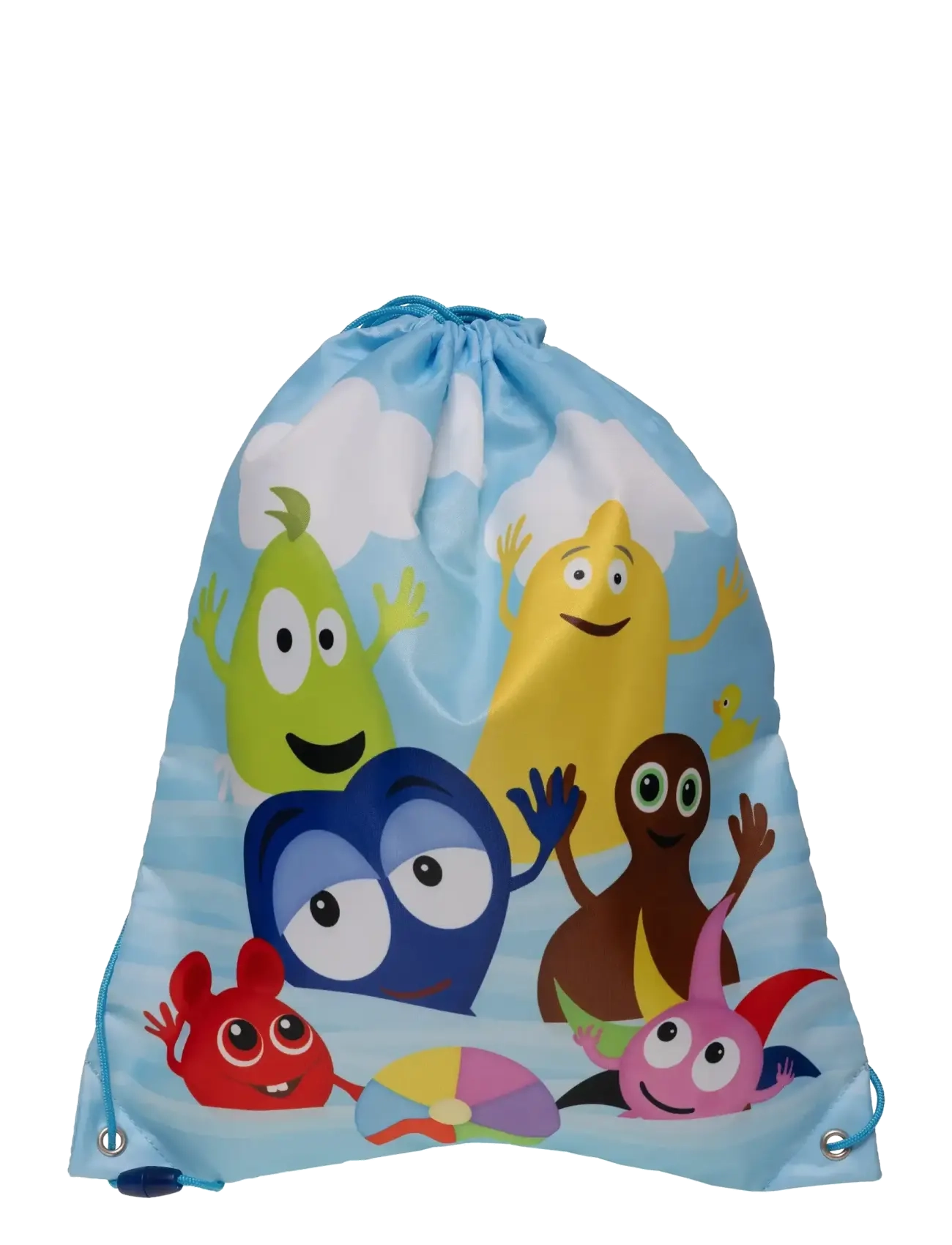 Babblarna Gymnastisk Pose Med Snoreluk. 35 X 45 Cm, One Size, Bags, Blau - Sports Kinder