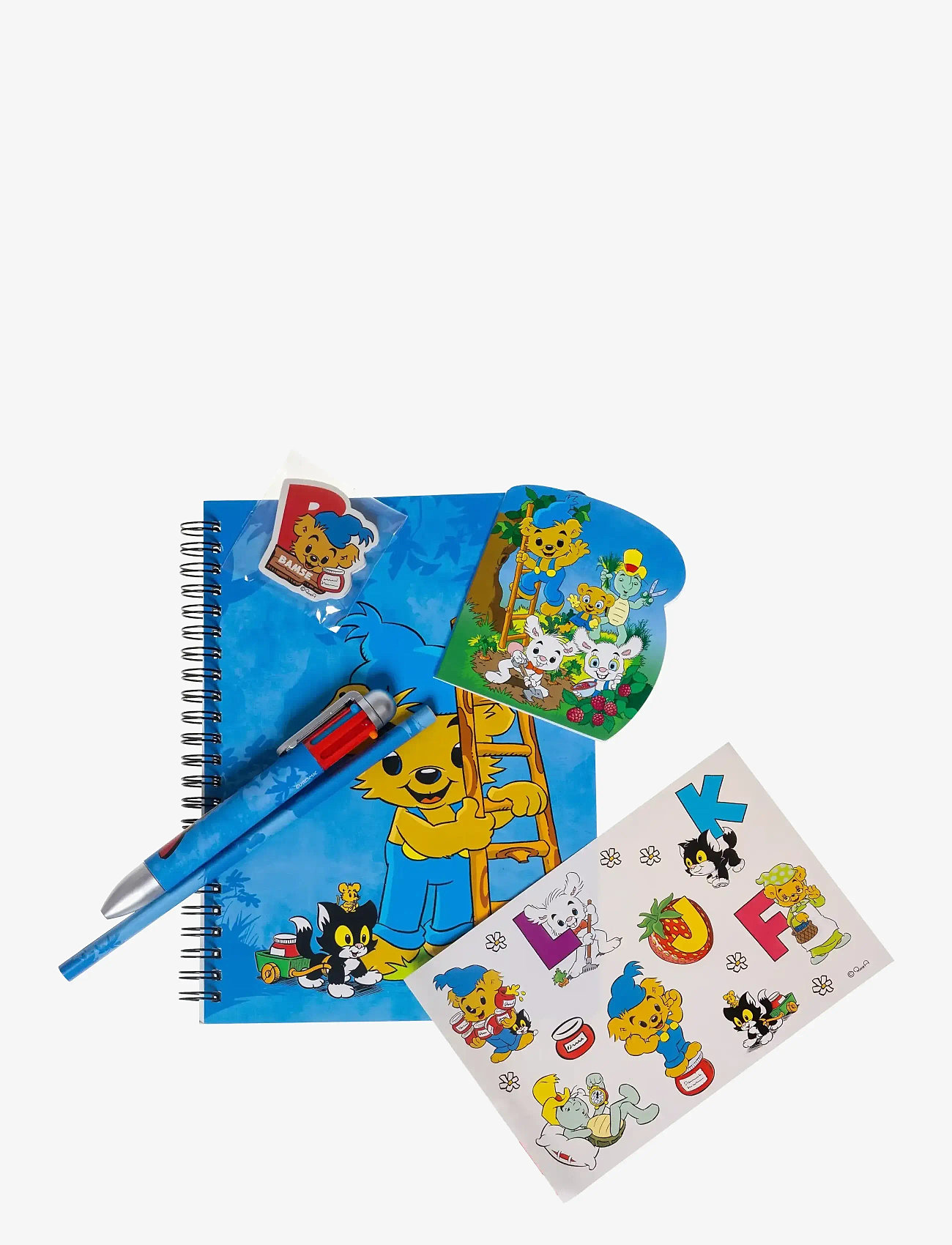 Bamse - BAMSE, Writing set w/multi-col- pen - kalender & notizbücher - blue - 1