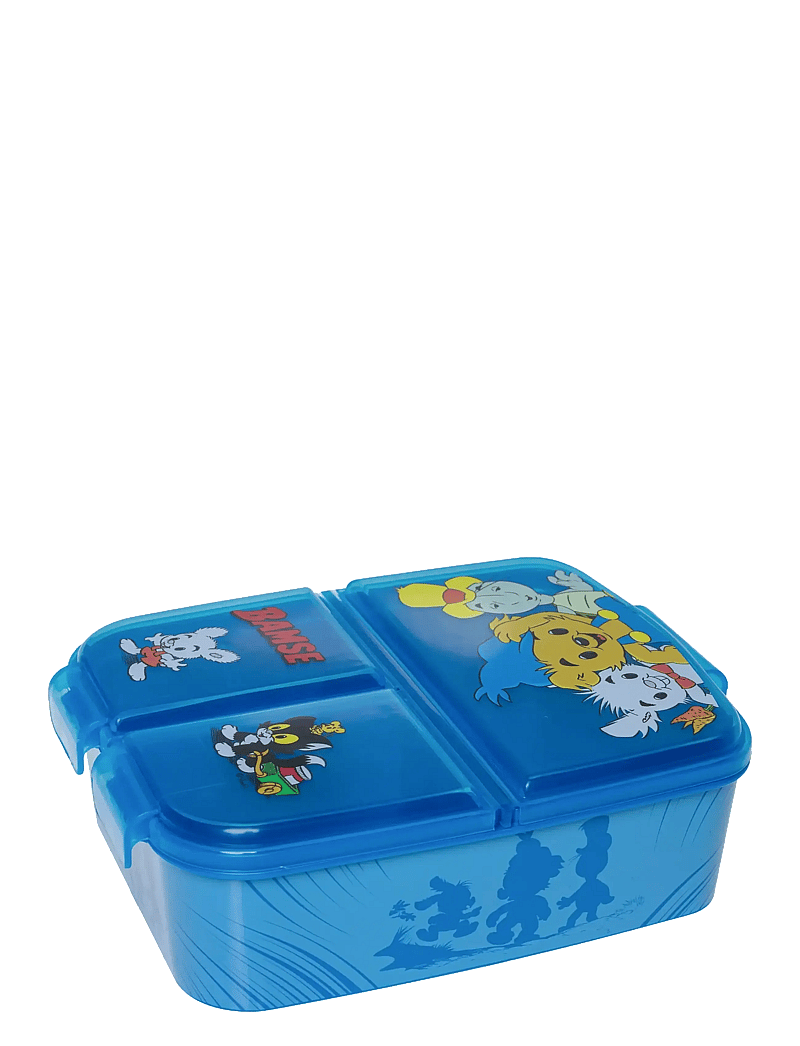 Bamse - BAMSE, Multi compartment sandwich box - brotdosen - blue - 0