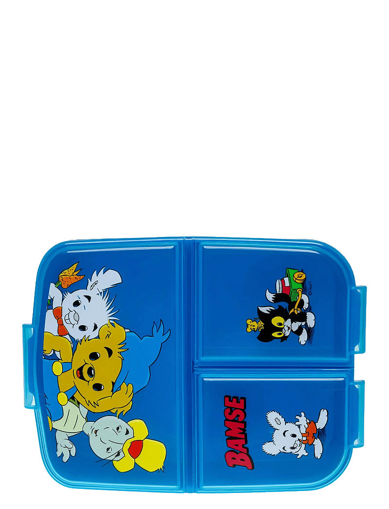 Bamse - BAMSE, Multi compartment sandwich box - brotdosen - blue - 1