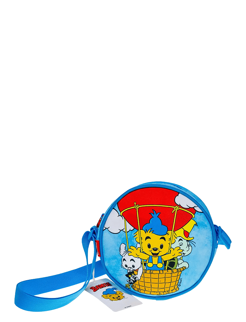 Bamse - BAMSE, Round bag wtih adjustable strap - Õlakotid - blue - 0