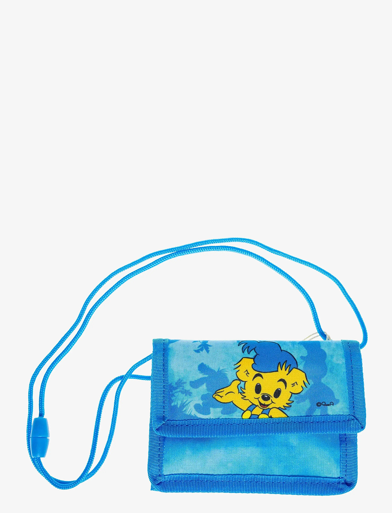 Bamse - BAMSE, Wallet with safety string, 13.5 x 9 cm - portefeuilles - blue - 0