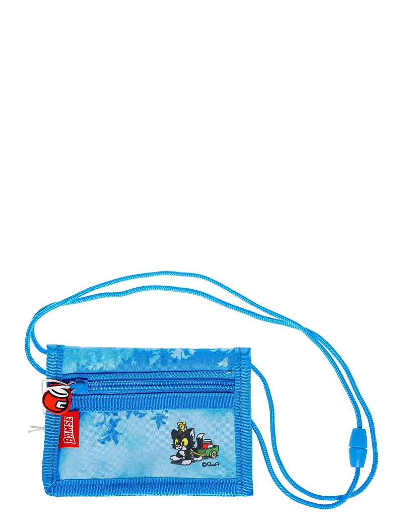Bamse - BAMSE, Wallet with safety string, 13.5 x 9 cm - portefeuilles - blue - 1