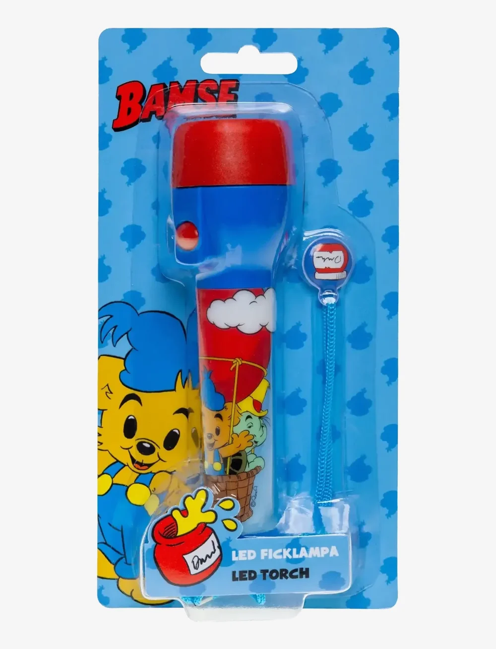 Bamse - BAMSE, Torch with LED light - elektroonika ja meedia - blue - 0