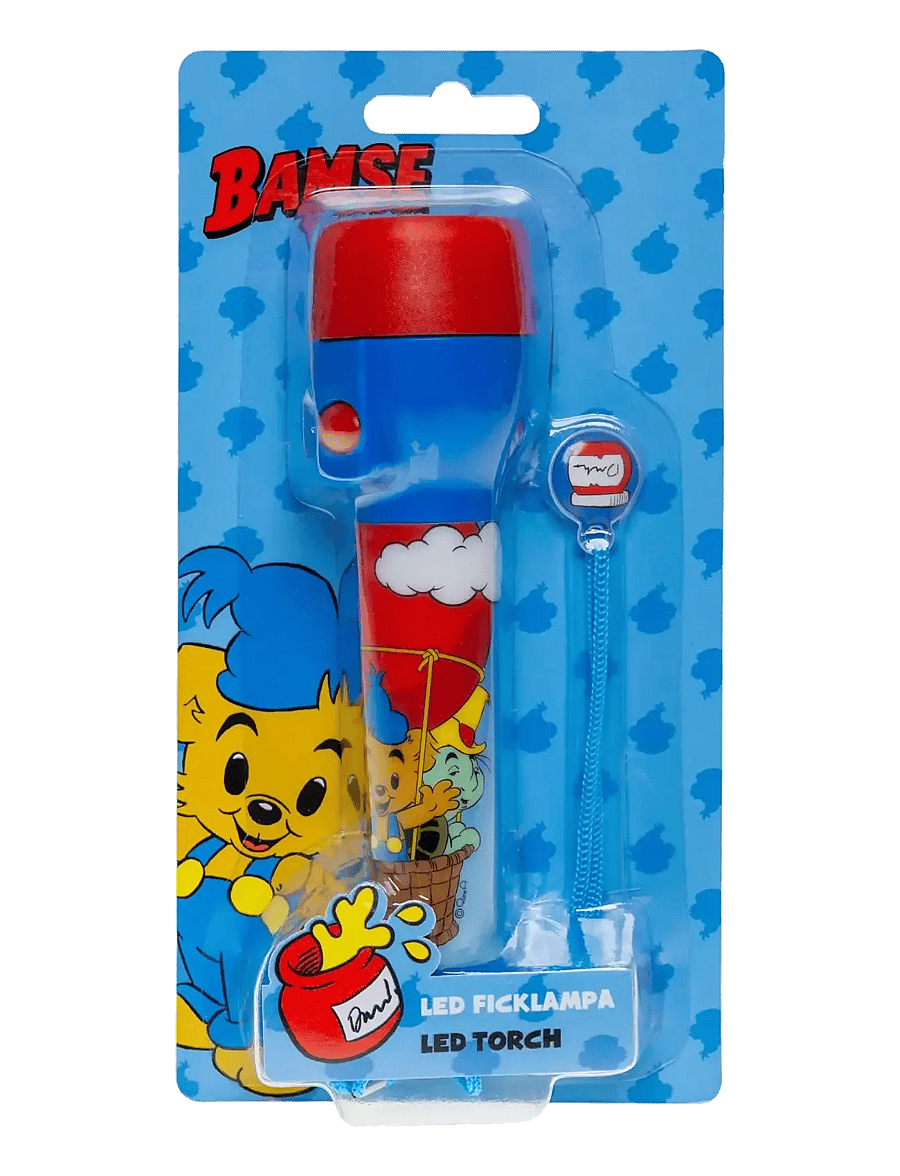 Bamse - BAMSE, Torch with LED light - blue - 0