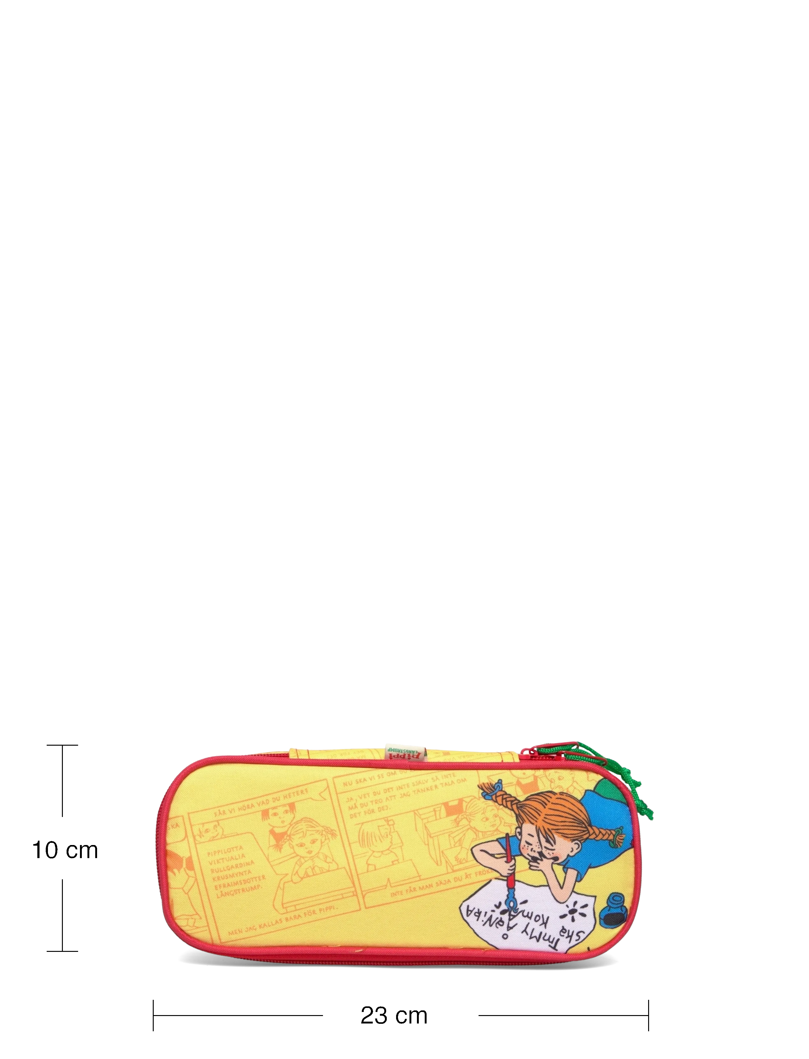 Pippi Langstrumpf - PIPPI LONGSTOCKING Pencil case boxer style 22 x 7 cm - federmäppchen - yellow - 3