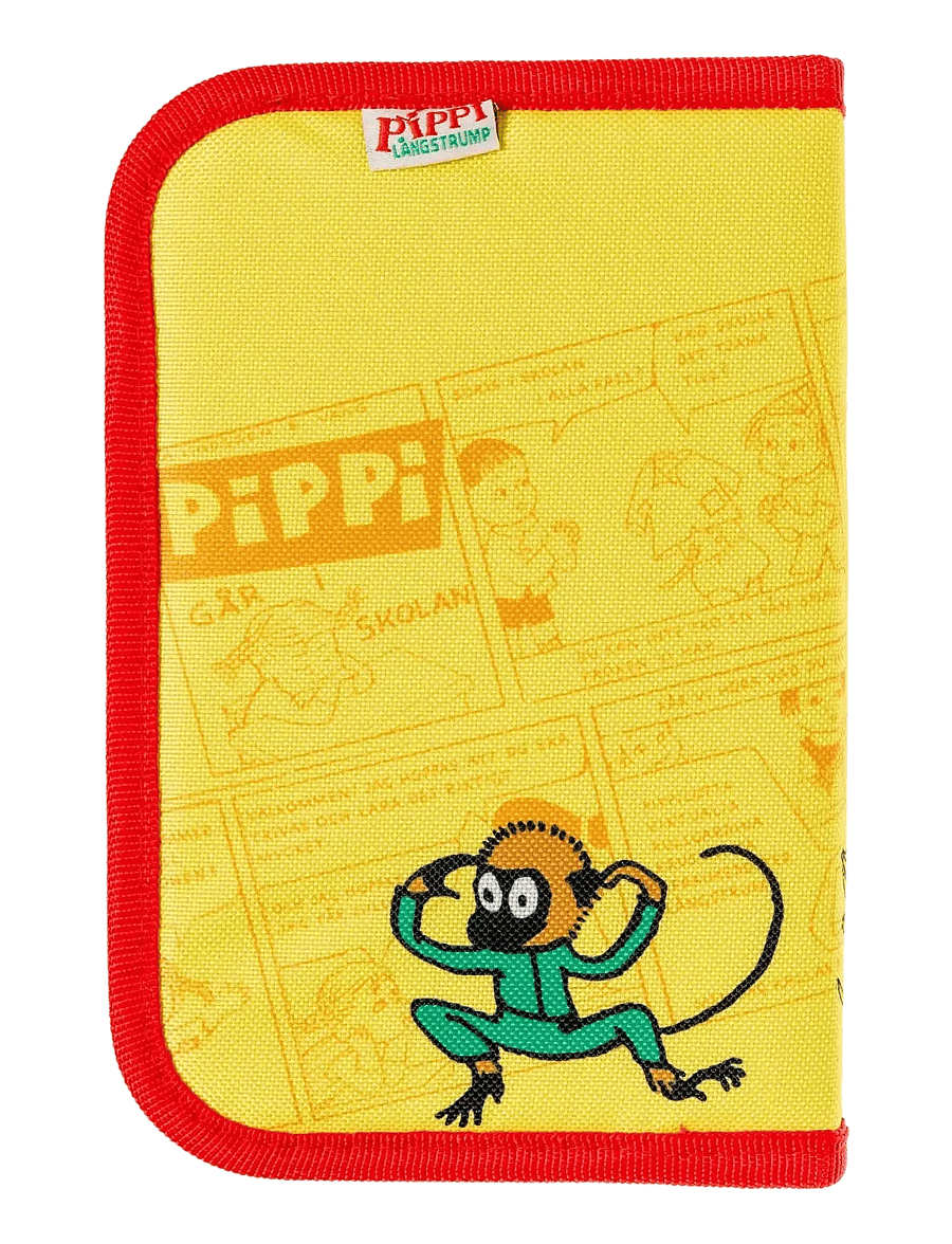 Pipi Pikksukk - PIPPI LONGSTOCKING filled single decker pencil case - pinalid - yellow - 3
