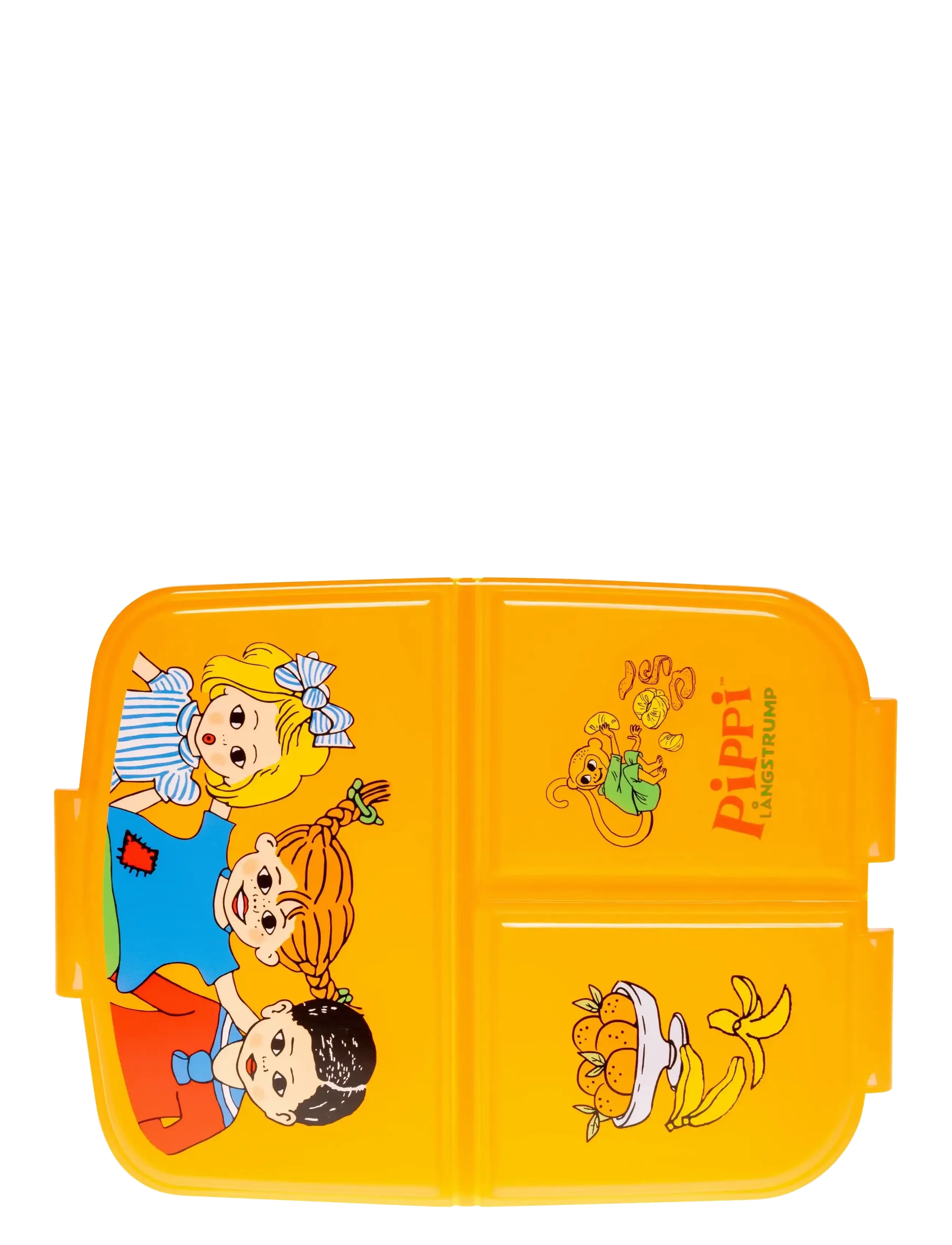 Pipi Pikksukk - PIPPI LONGSTOCKING Multi compartment sandwich box - yellow - 1