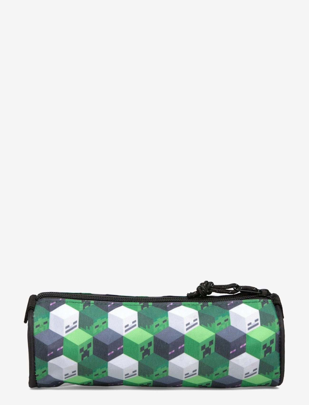 Minecraft - MINECRAFT, Round pencil case, 22 x 7 cm - federmäppchen - green - 1